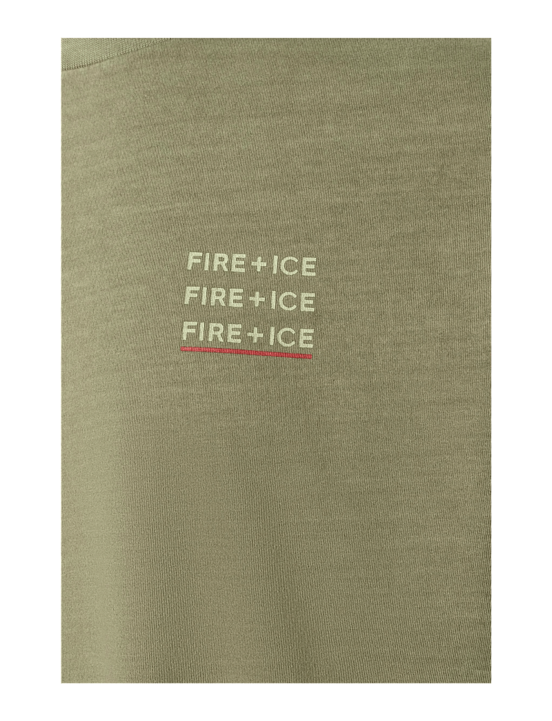 FIRE+ICE - AVAN - t-shirts - dusty oliv - 2