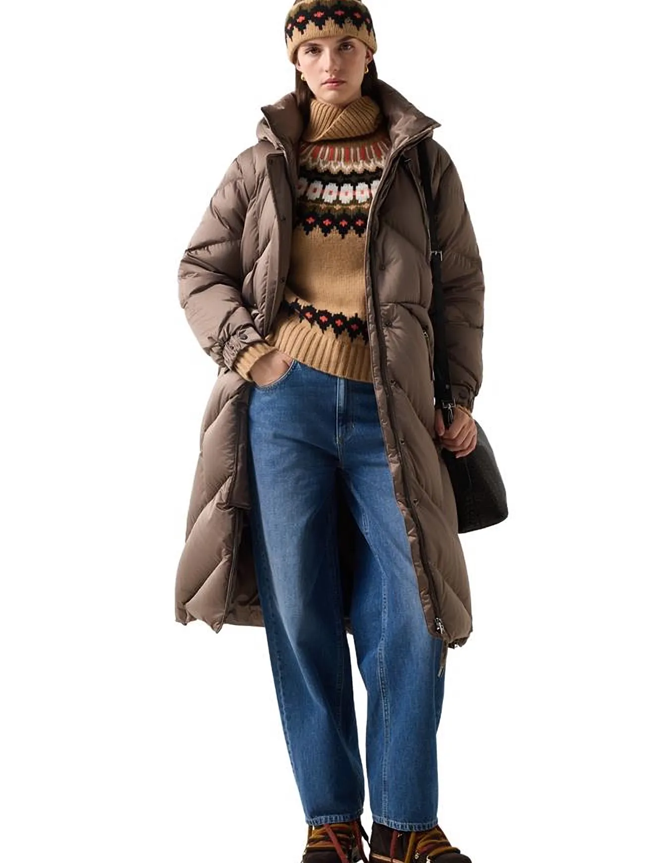 BOGNER - GINNY-D - dunjakker - ash brown - 0