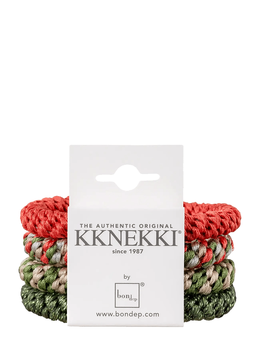 Bon Dep - KKNEKKI Bundle 6 | 4 pcs - hårbånd og hårsnore - green - 0