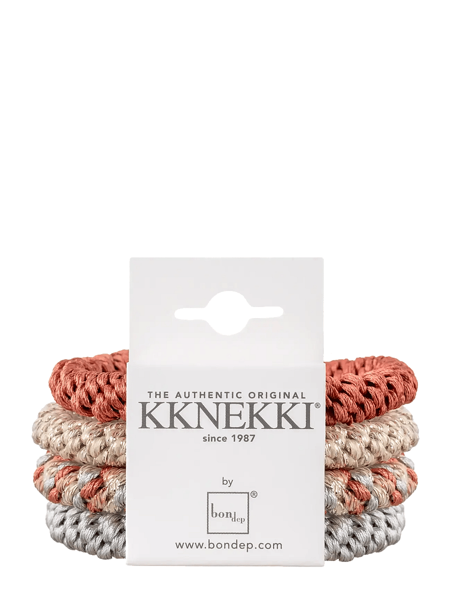 Bon Dep - KKNEKKI Bundle 11 | 4 pcs - hårbånd og hårsnore - red - 0