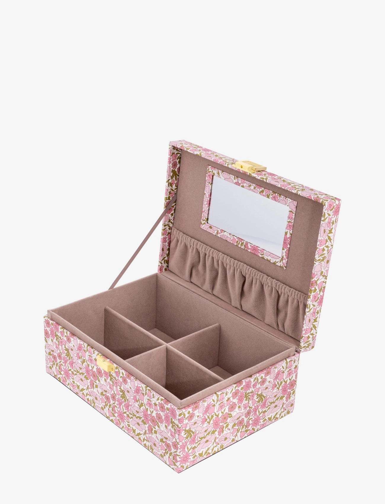 Bon Dep - Jewelry box square mw - liberty poppy and daisy - 2