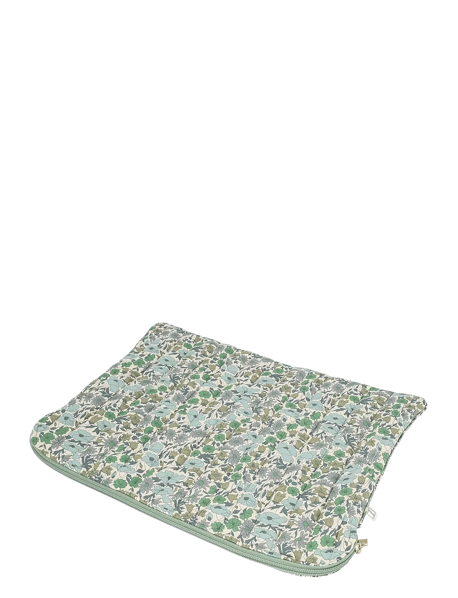 Bon Dep - Mac cover mw Liberty Poppy and Daisy Teal - green - 2