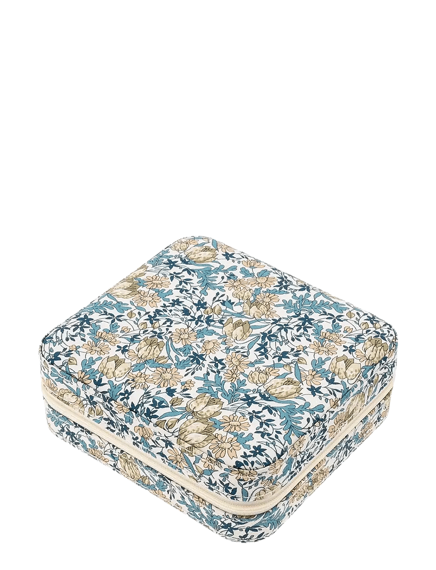 Bon Dep - Jewelry box octa mw Liberty Francesca Tulip - smykkeskrin - blue - 0