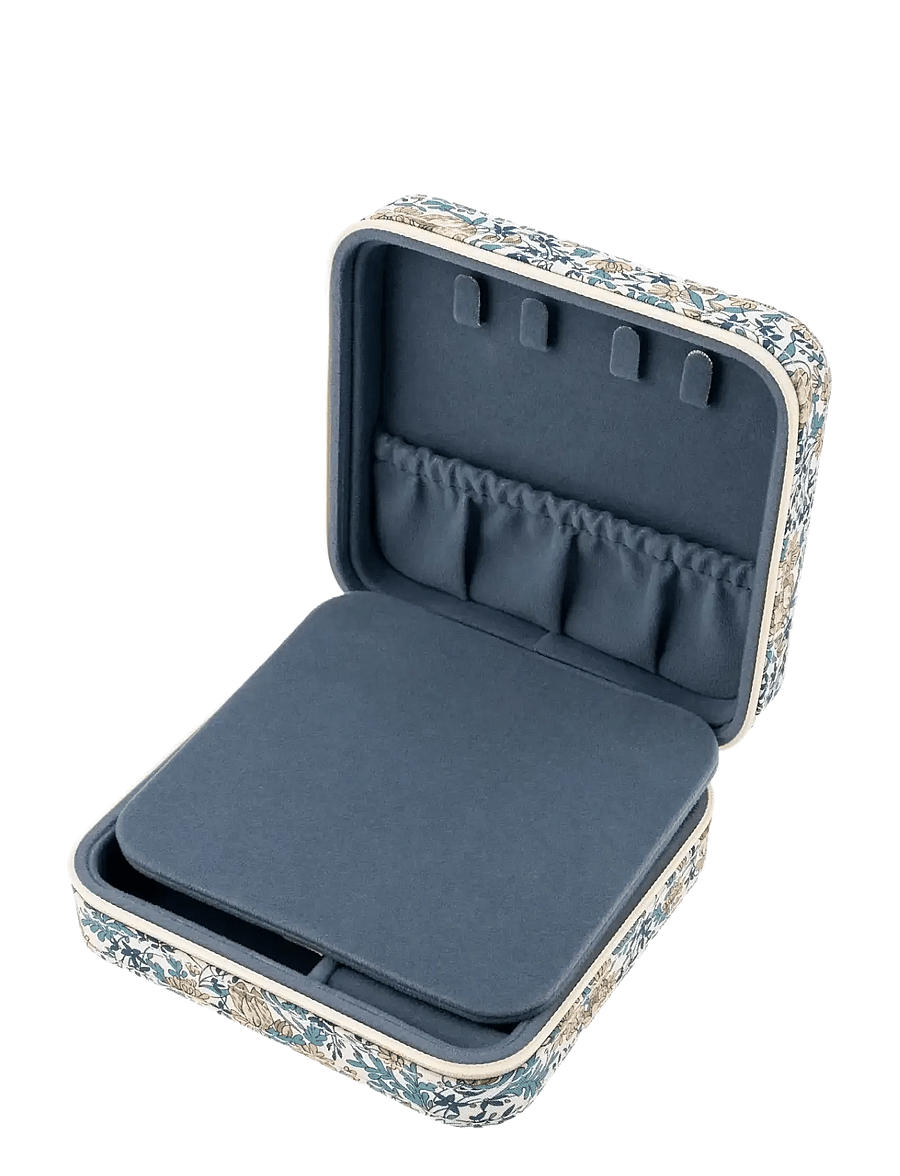 Bon Dep - Jewelry box octa mw Liberty Francesca Tulip - smykkeskrin - blue - 2