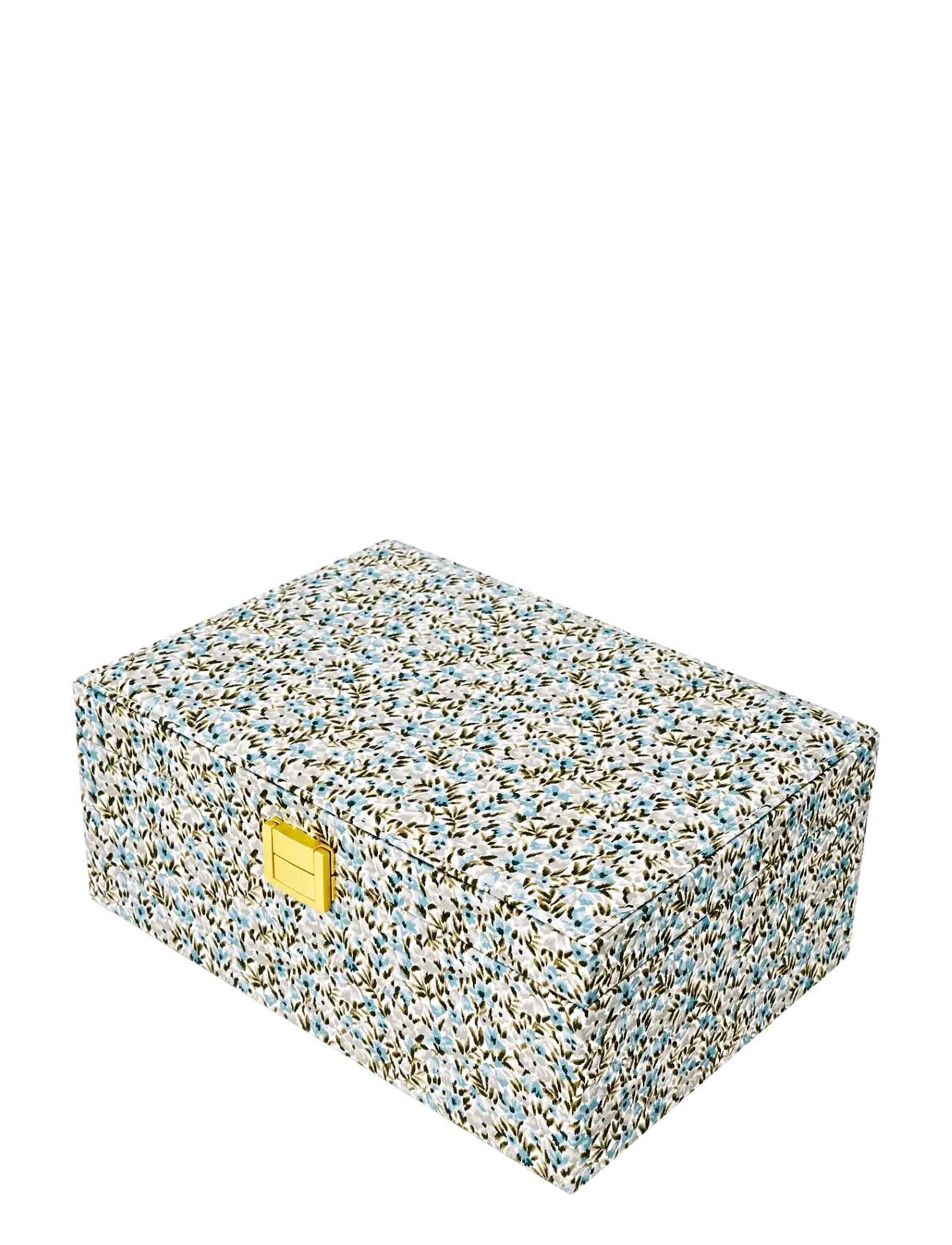 Bon Dep Jewelry Box Square Mw Liberty Rhea, Damen, Blumenmuster Schmuckkästchen, Rot, Gr.ONE SIZE