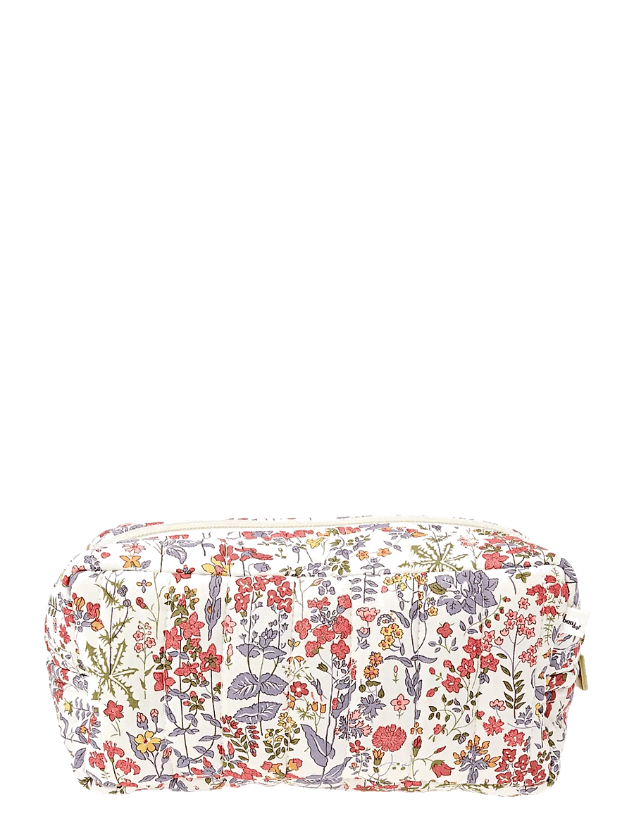 Bon Dep - Pouch XS square mw Liberty Field Flowers - alltags-style - pink - 0