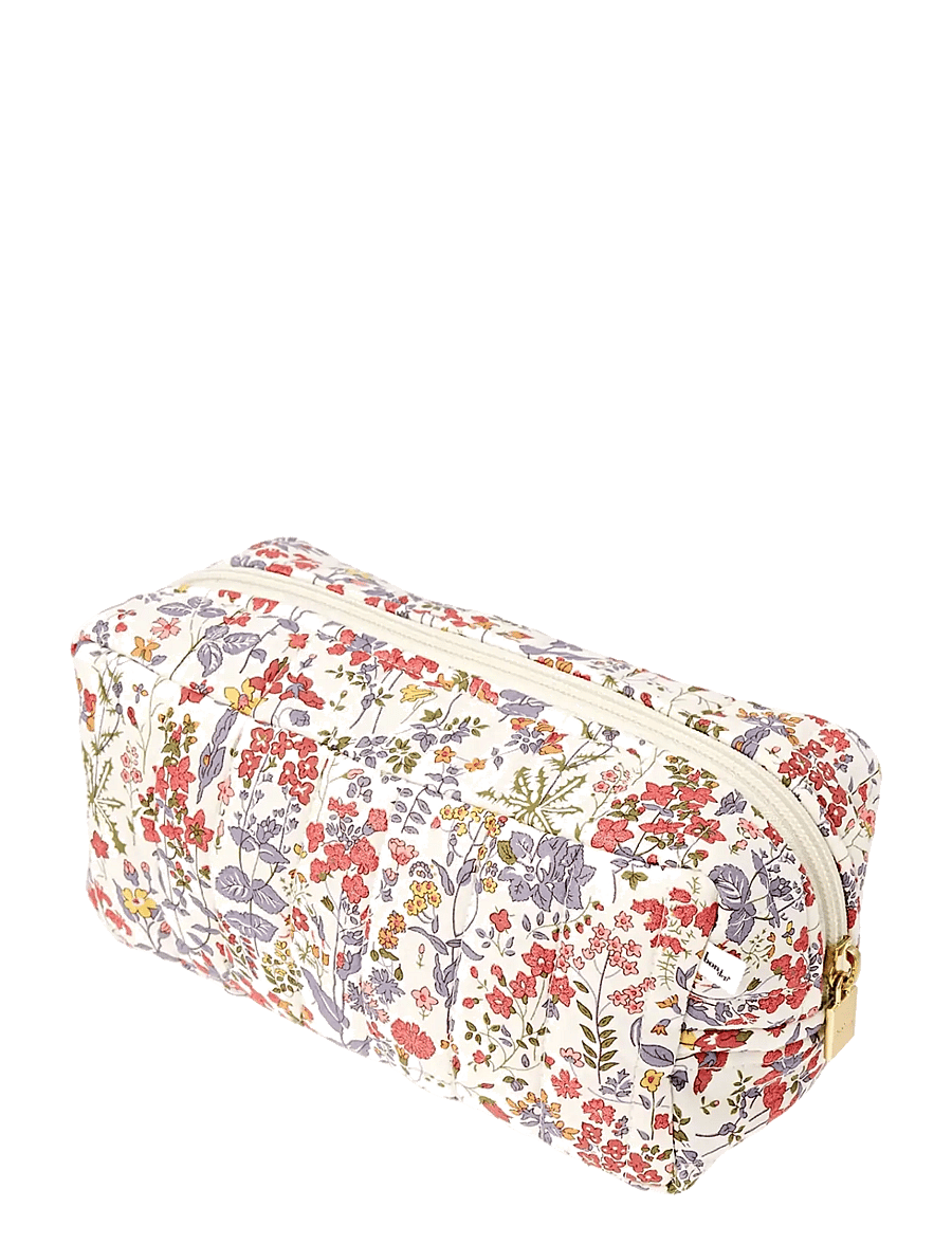 Bon Dep - Pouch XS square mw Liberty Field Flowers - alltags-style - pink - 1