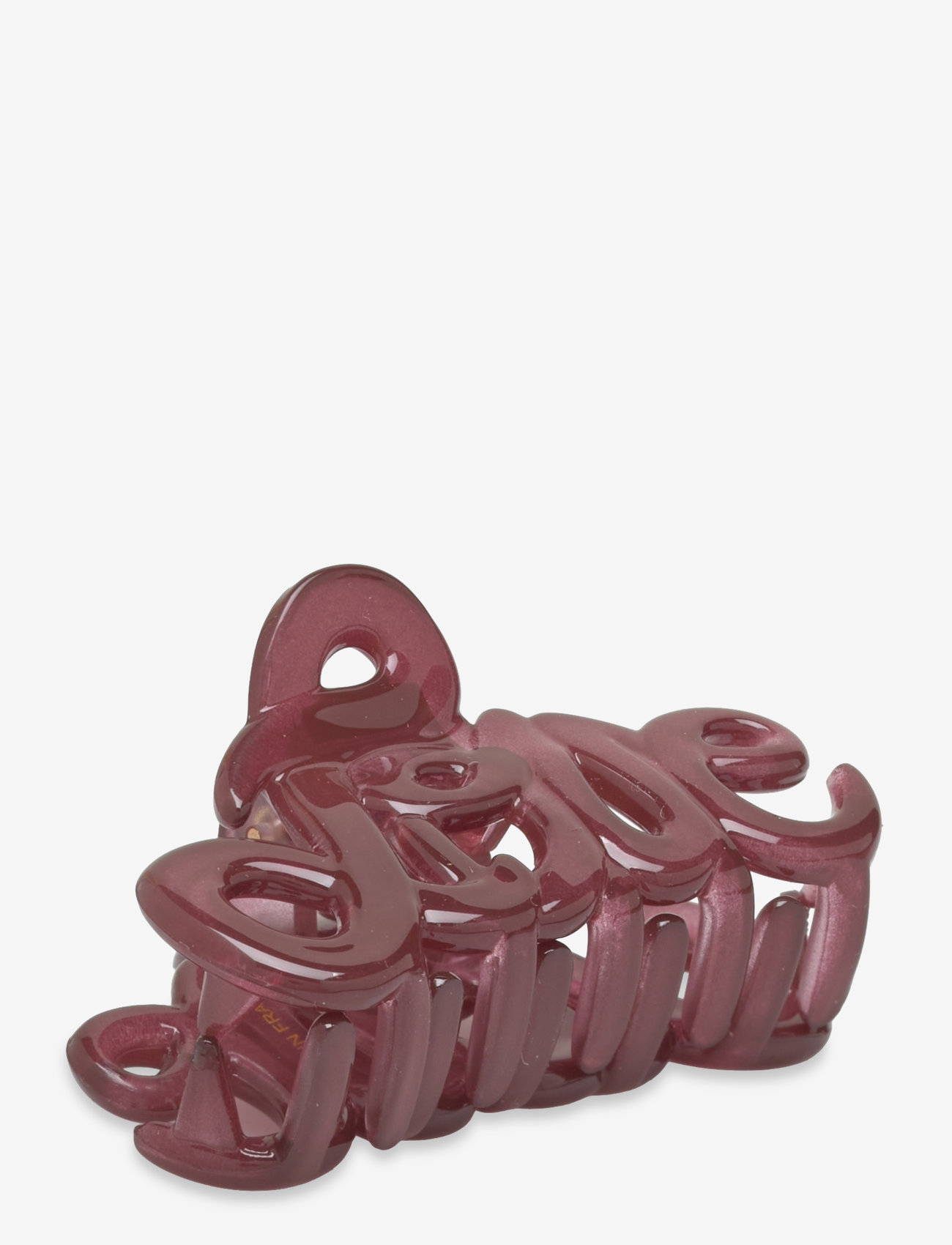 Bon Dep - Hair Claw LOVE - hárklemmur - aubergine - 2