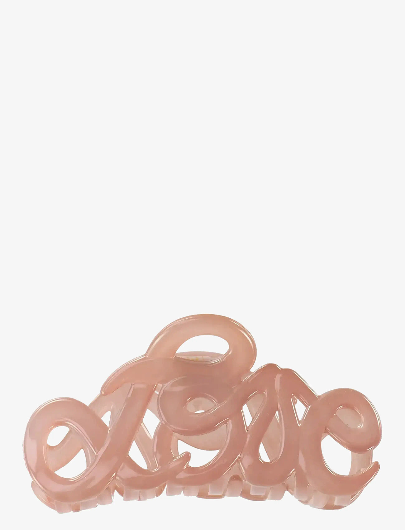 Bon Dep - Love claw 8cm Pink - haarclips - pink - 1