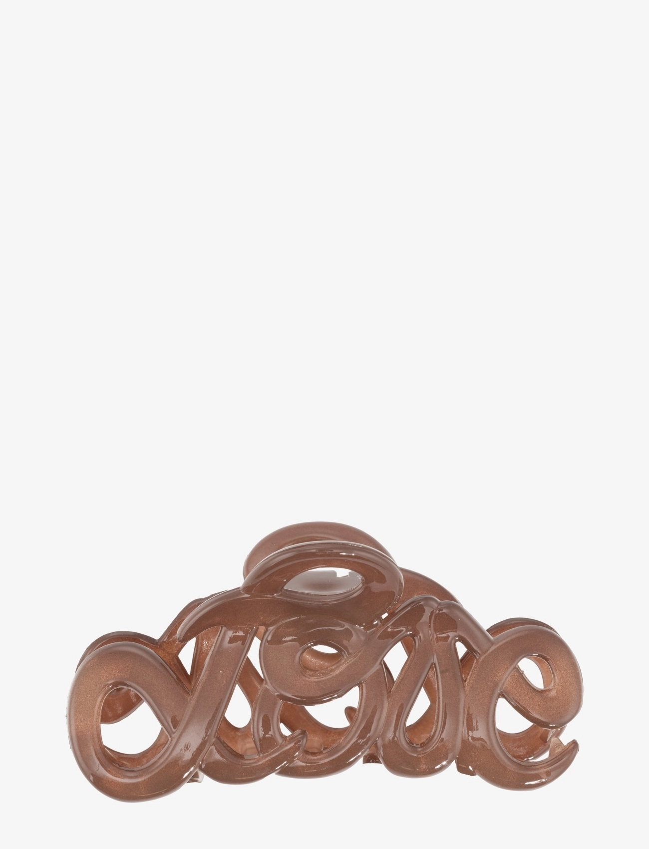 Bon Dep Love Claw 8Cm, One Size, Hair Accessories, Braun - Claws, Beauty