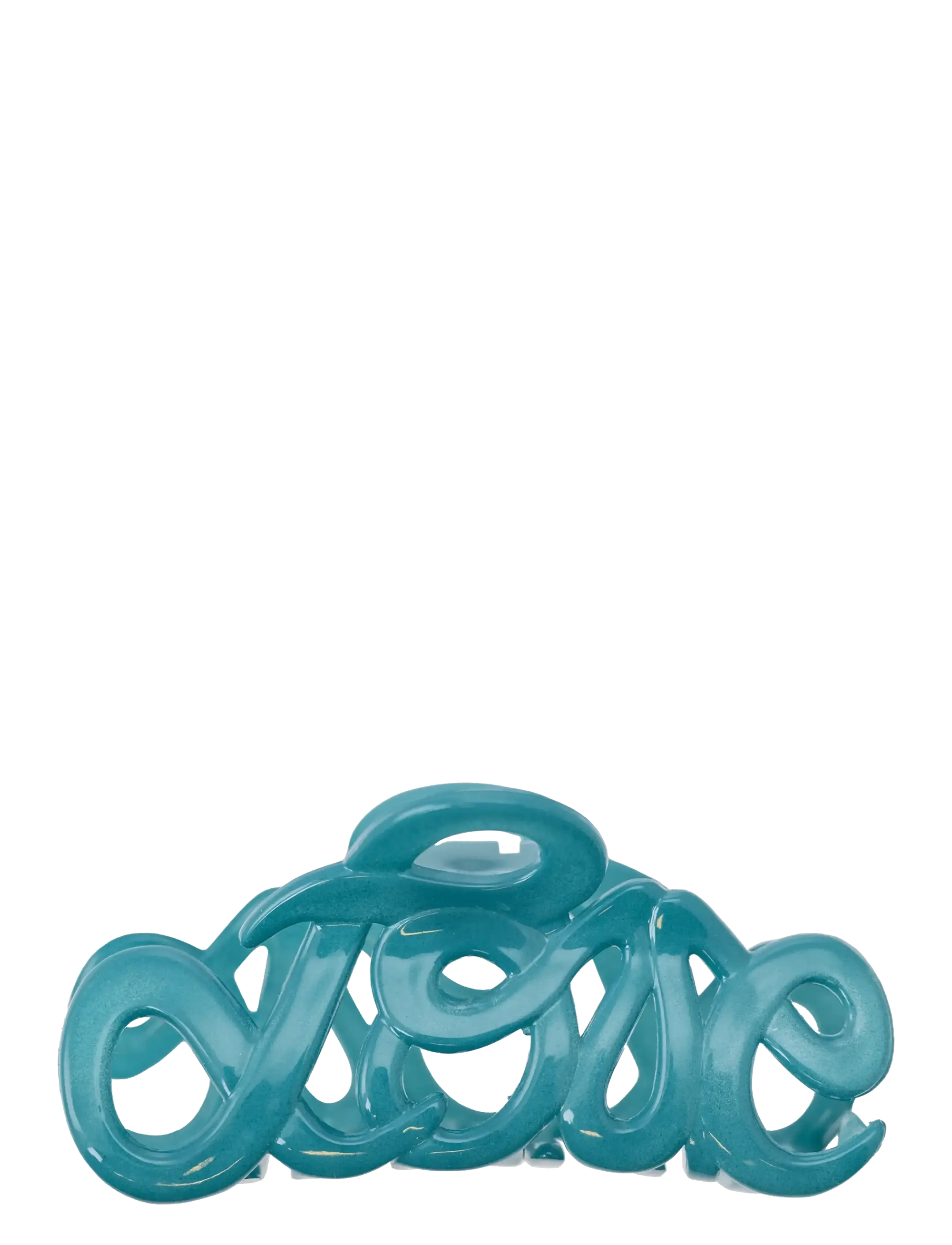 Bon Dep Love claw 8 cm Petrol Blue - Speciella tillfällen - BLUE / blue
