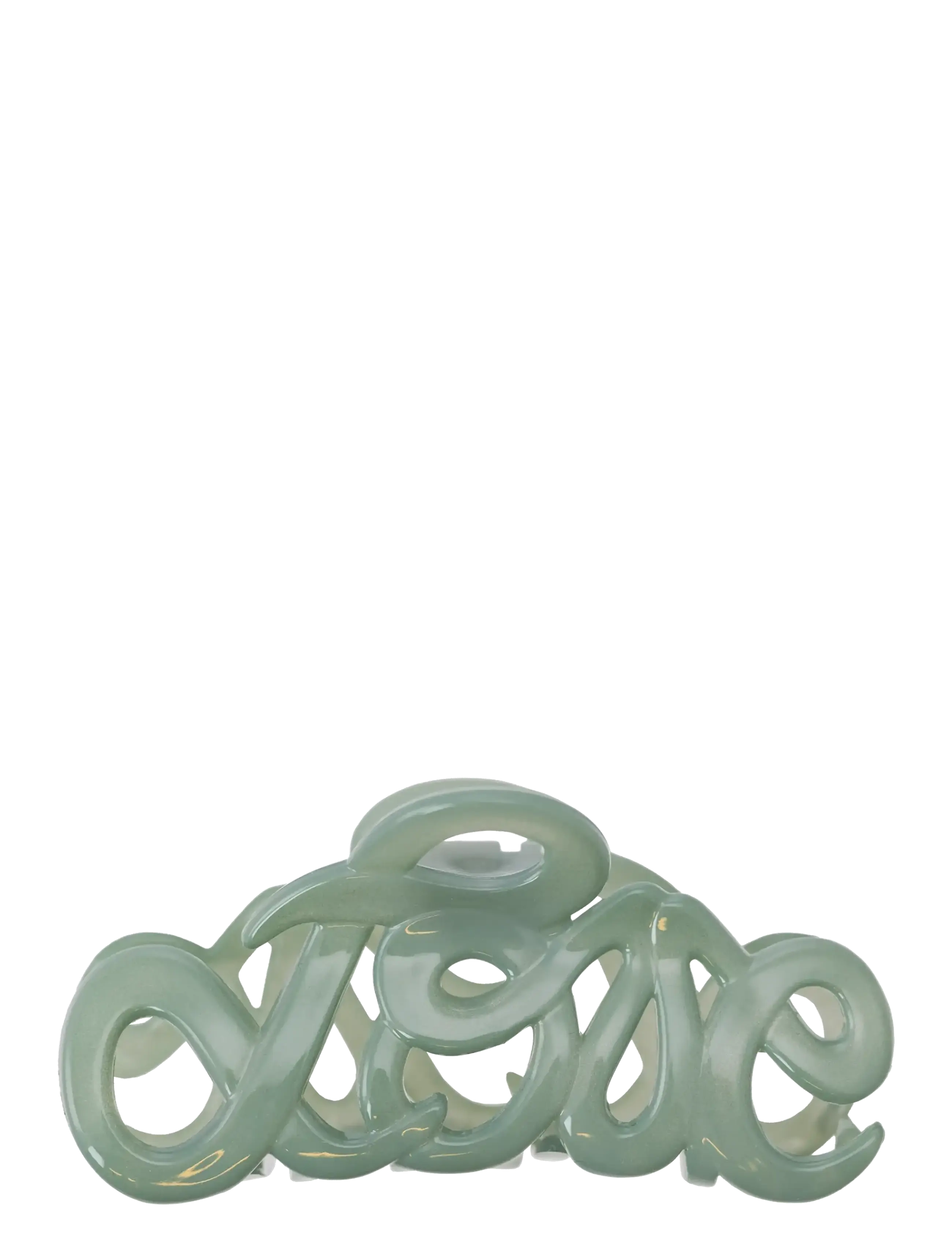 Bon Dep Love claw 8cm Water Green - Speciella tillfällen - GREEN / green