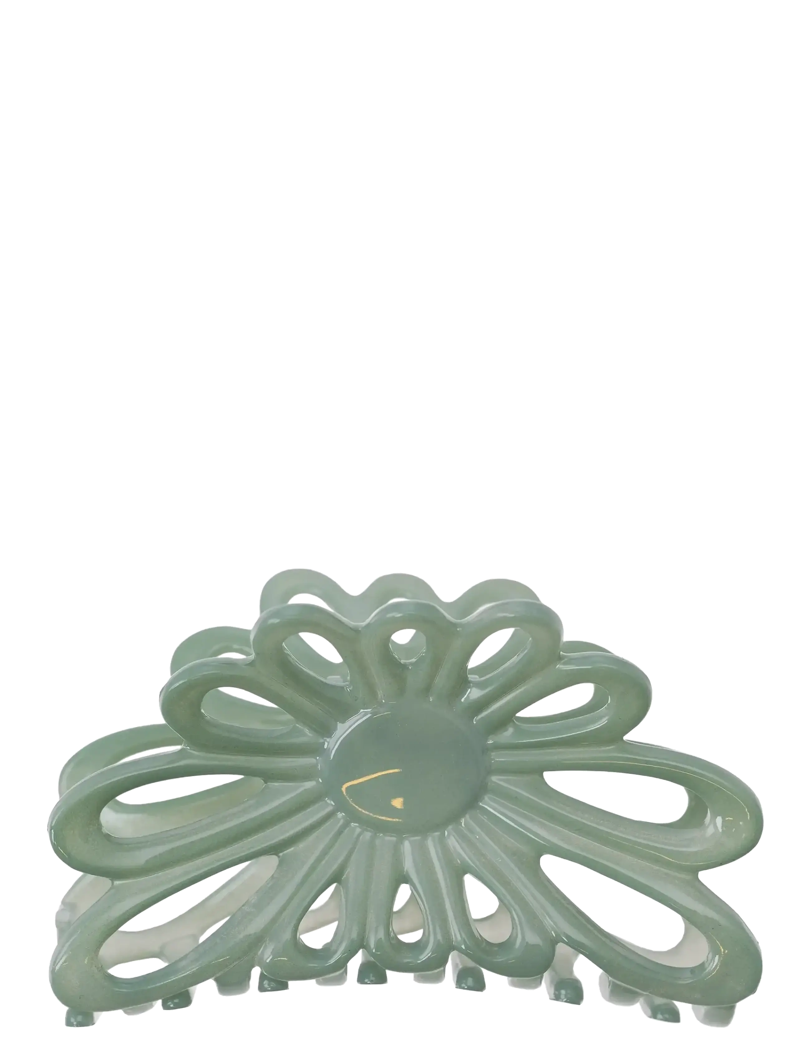 BON DEP Flower Claw 8Cm Water Grün Grün - One Size - Damen
