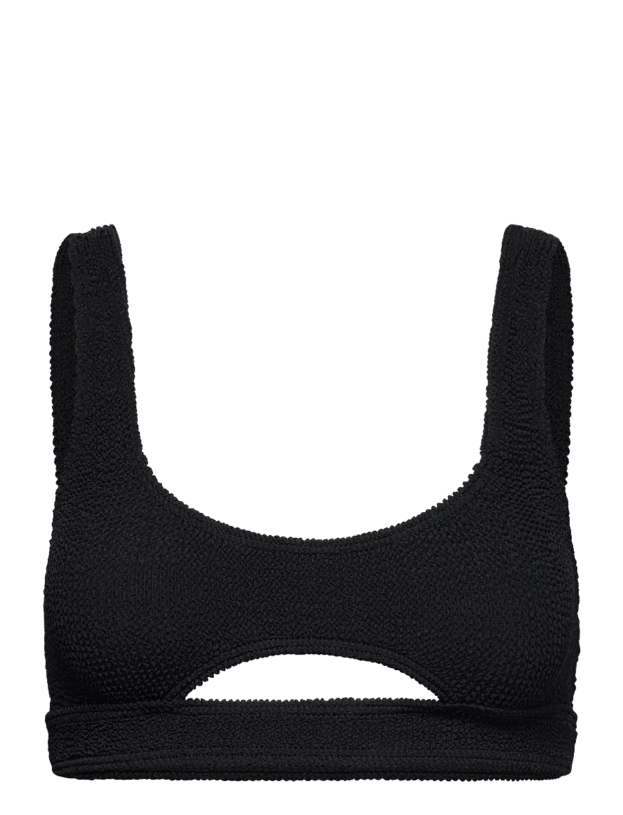 Bond-Eye - Sasha Crop Khaki Eco - bandeau-bikini-oberteile - black - 1