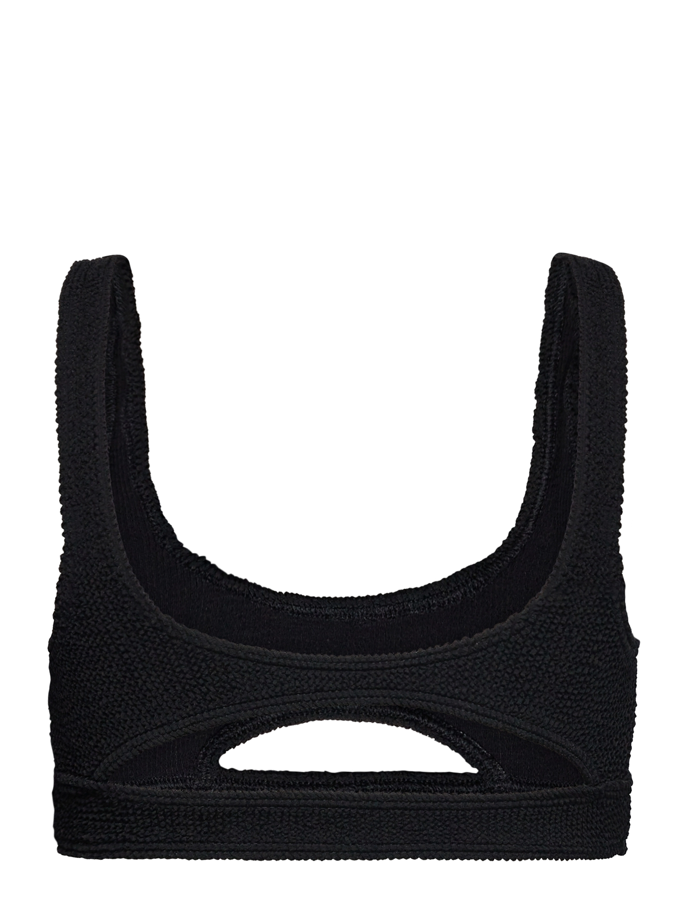 Bond-Eye - Sasha Crop Khaki Eco - bandeau-bikini-oberteile - black - 2
