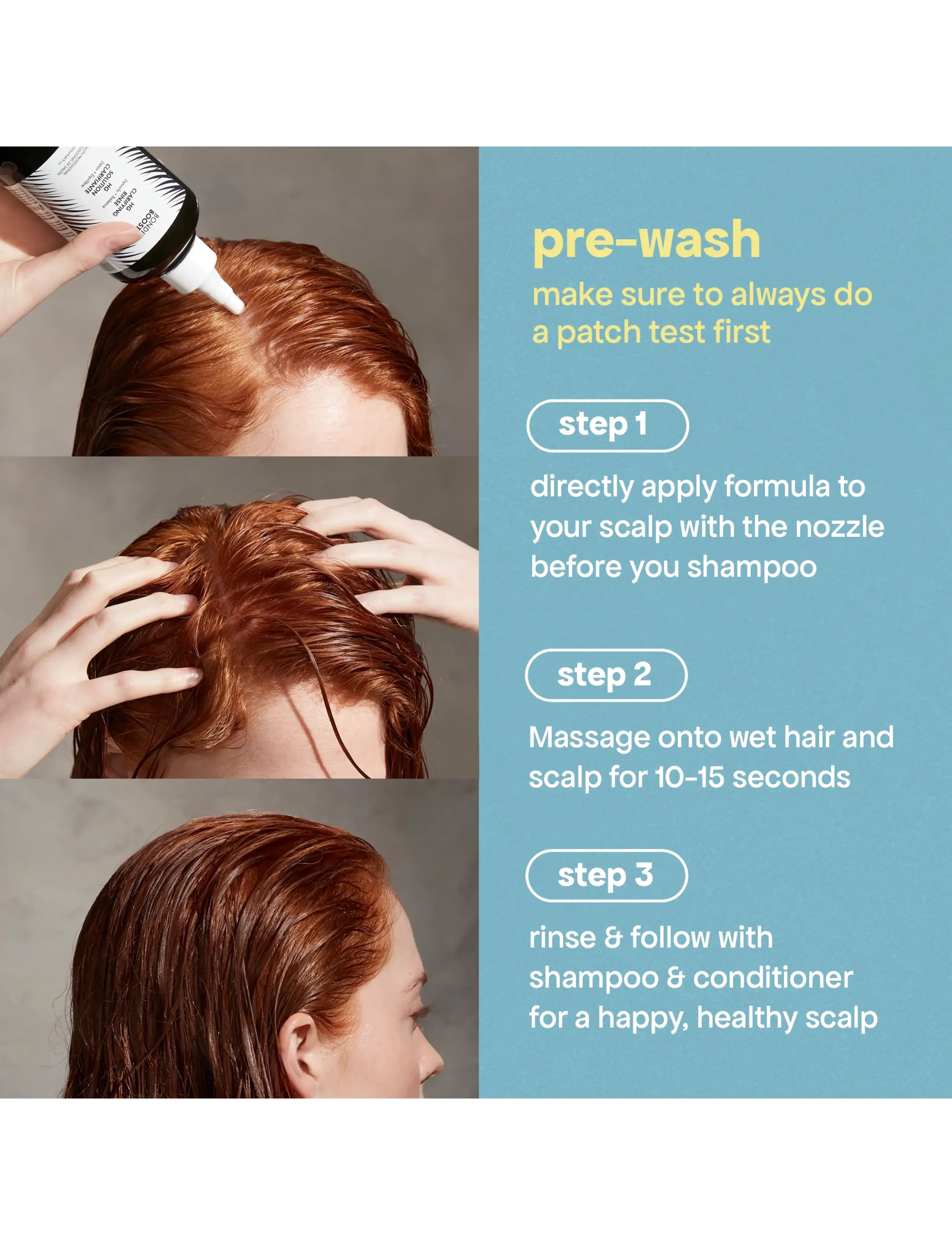 Bondi Boost - HG Pre-Shampoo Clarifying Scalp & Hair Rinse - clear - 2