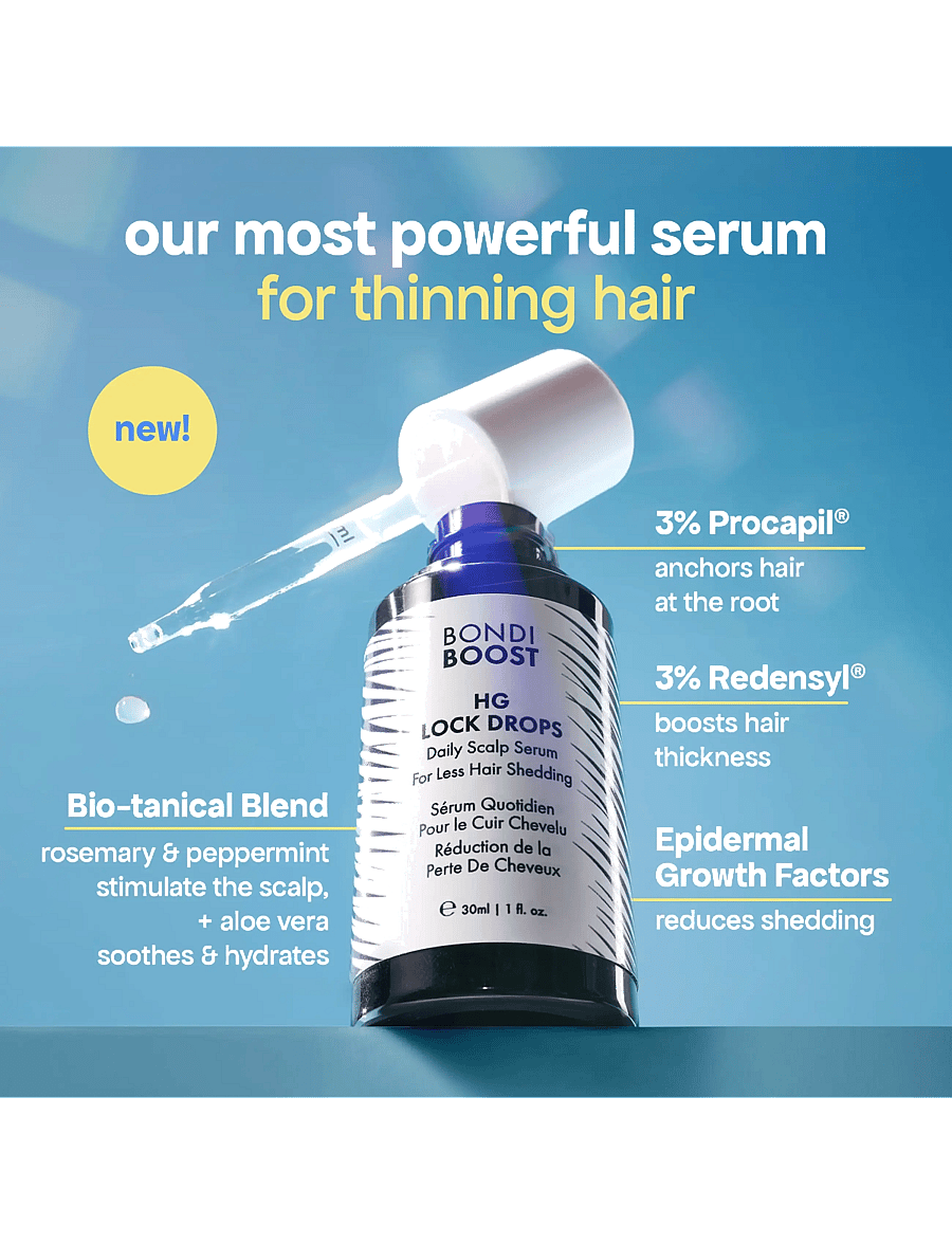 Bondi Boost - HG Lock Drops For Thinning Hair - hår - clear - 2