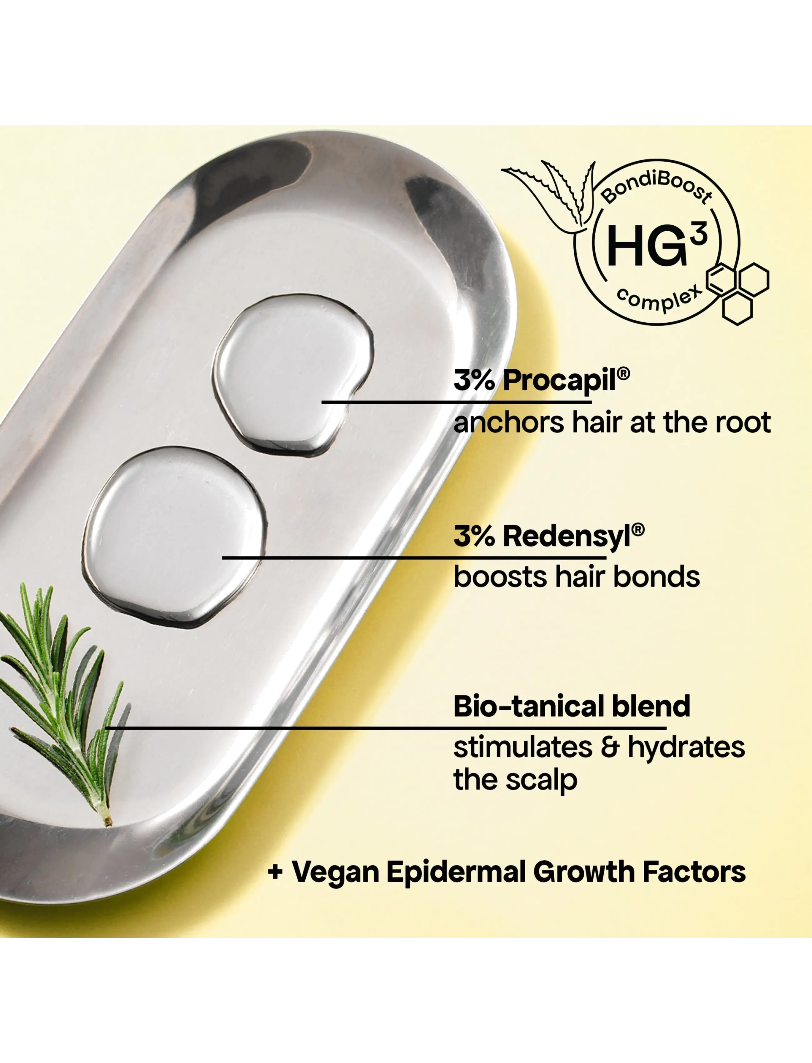 Bondi Boost Hg Lock Drops For Thinning Hair schampo & balsam dam – bild 6