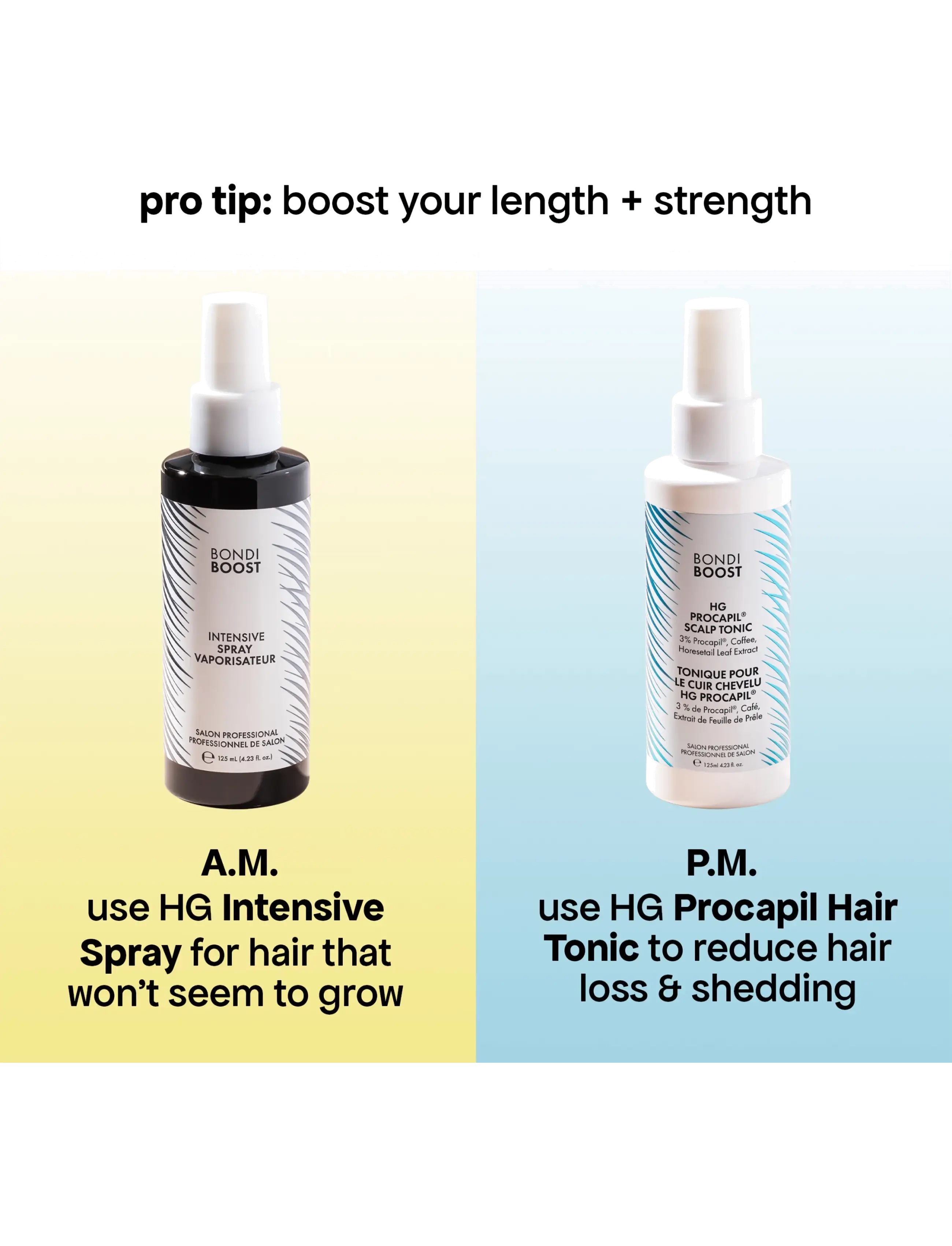 Bondi Boost - HG Anti-Thinning Procapil Scalp Tonic - hårkur - clear - 3