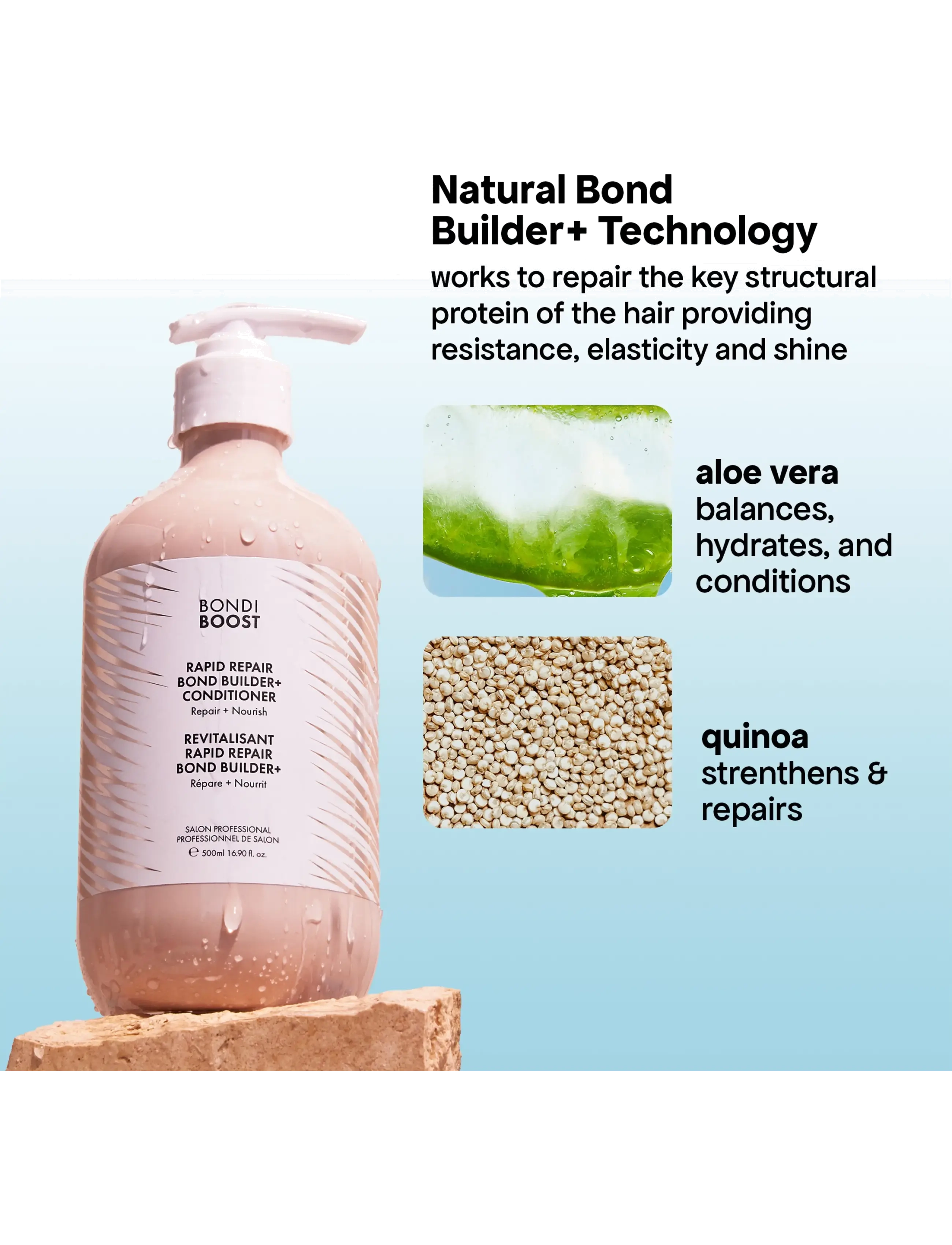 Bondi Boost - Rapid Repair Bond Builder Conditioner - balsam - clear - 3