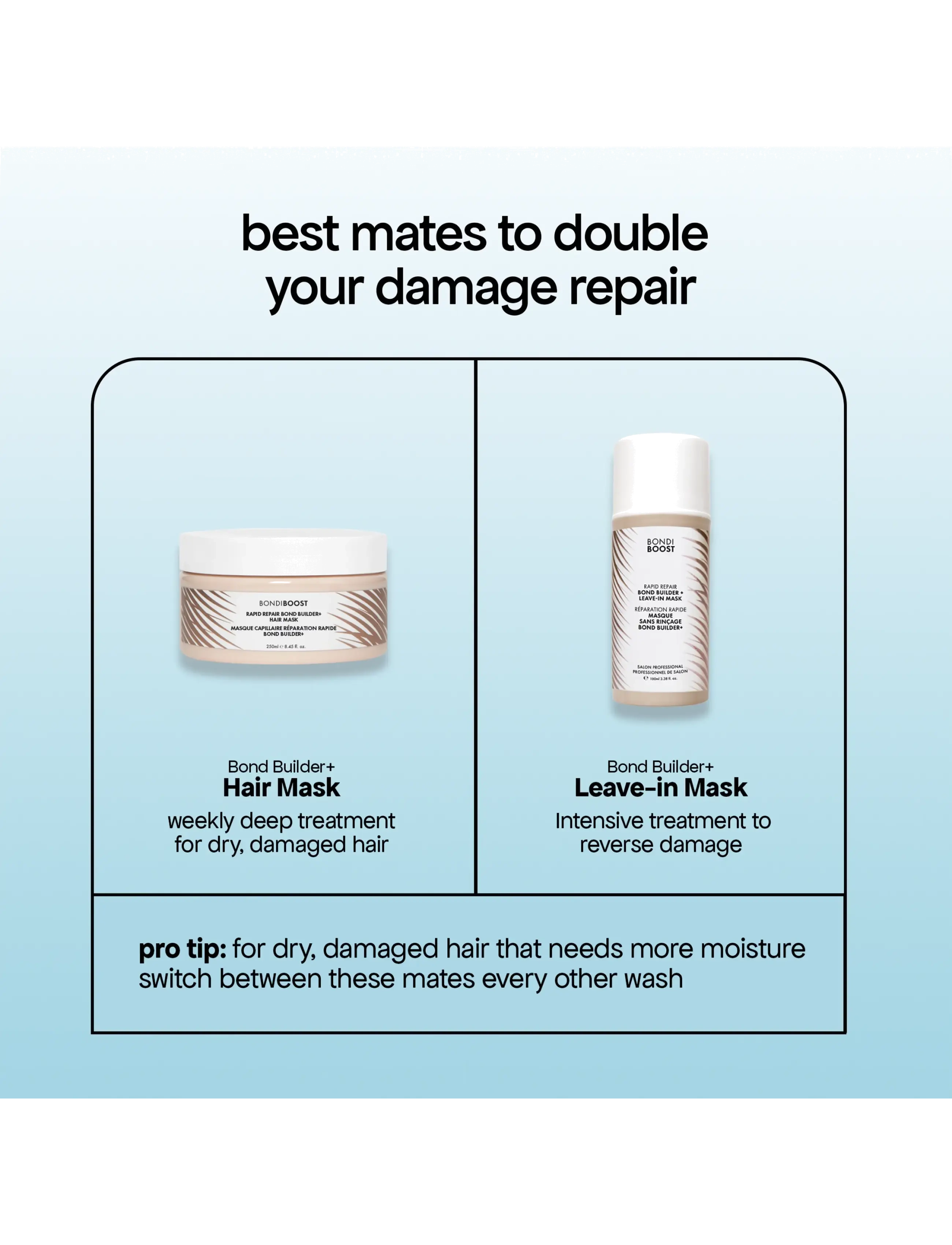 Bondi Boost - Rapid Repair Bond Builder Hair Mask - clear - 4