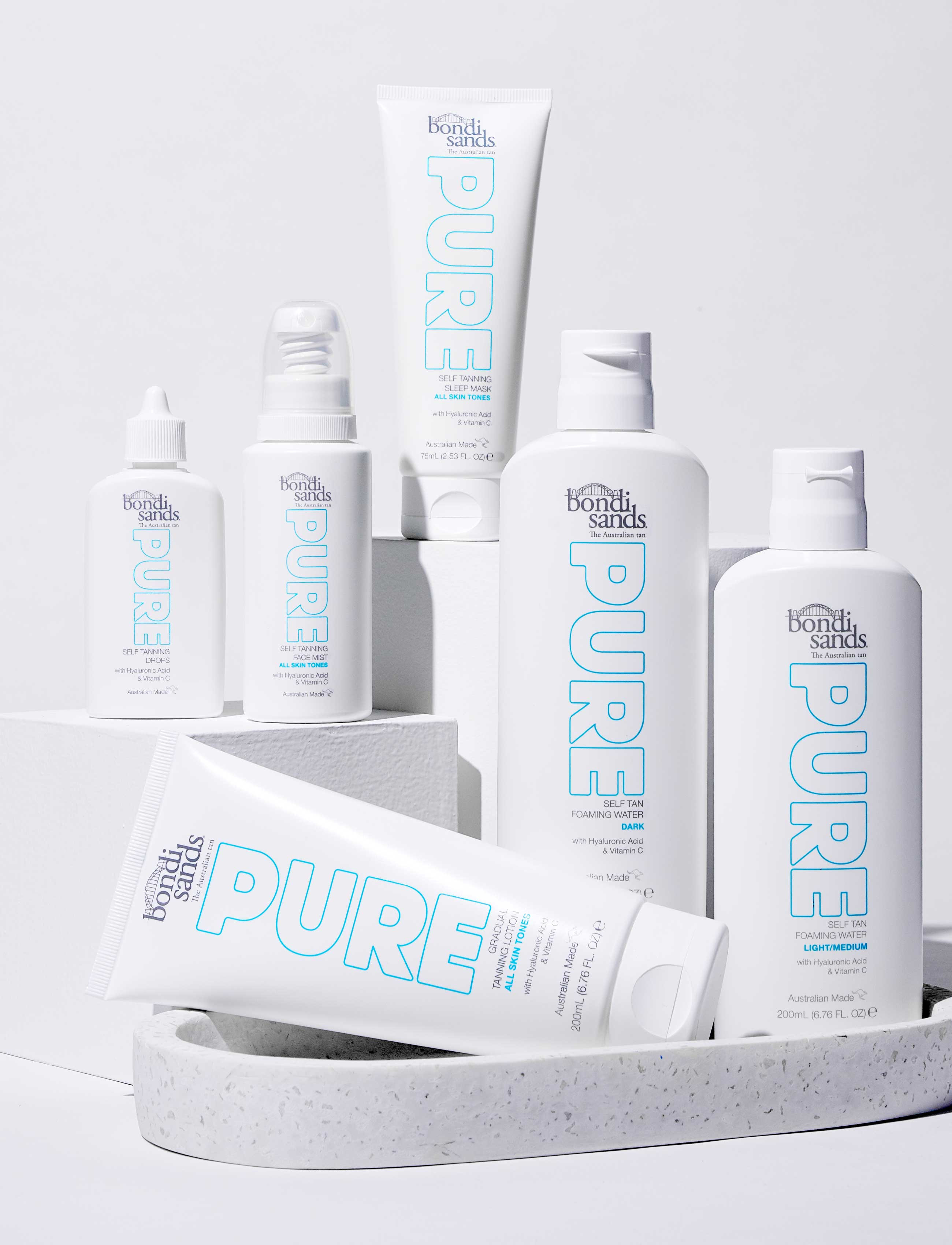 Bondi Sands - Pure Self Tan Foaming Water Dark - no colour - 2