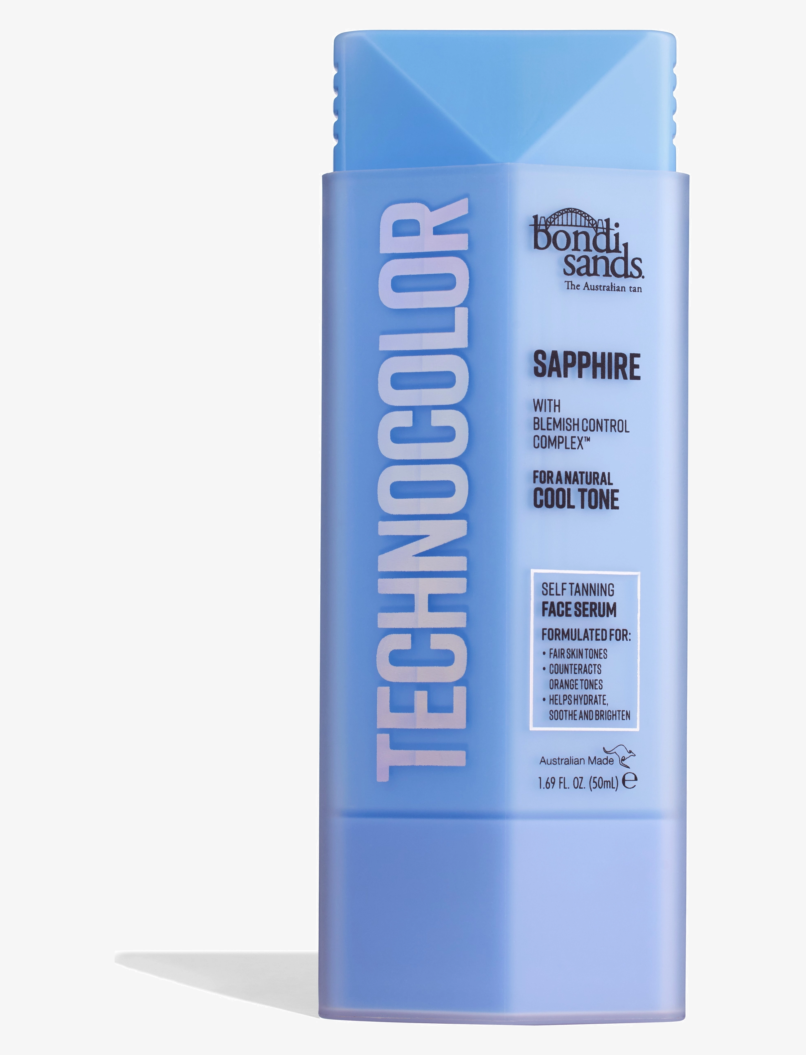 Bondi Sands Technocolor Self Tanning Face Serum, Lotion, Beige, Str: 50 ML