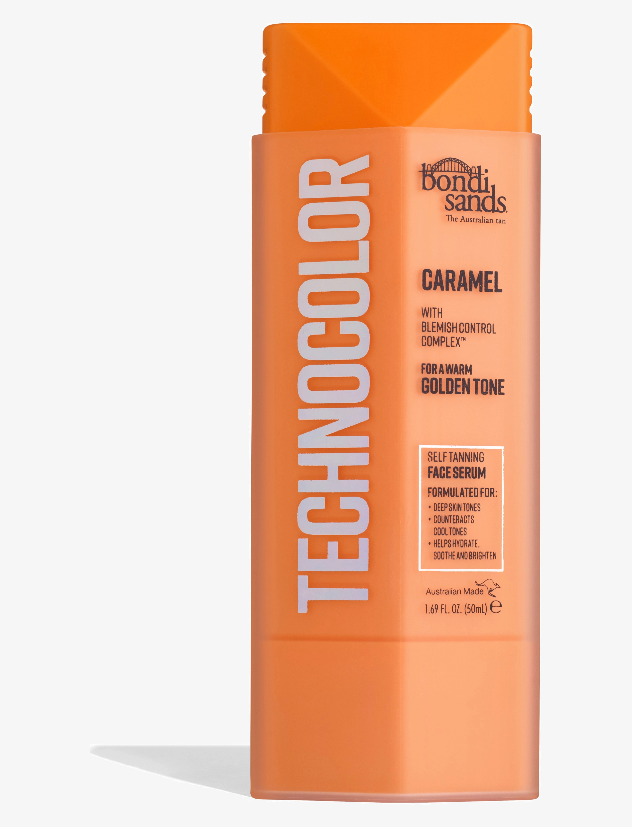 Bondi Sands Technocolor Self Tanning Face Serum, Lotion, Brun, Str: 50 ML
