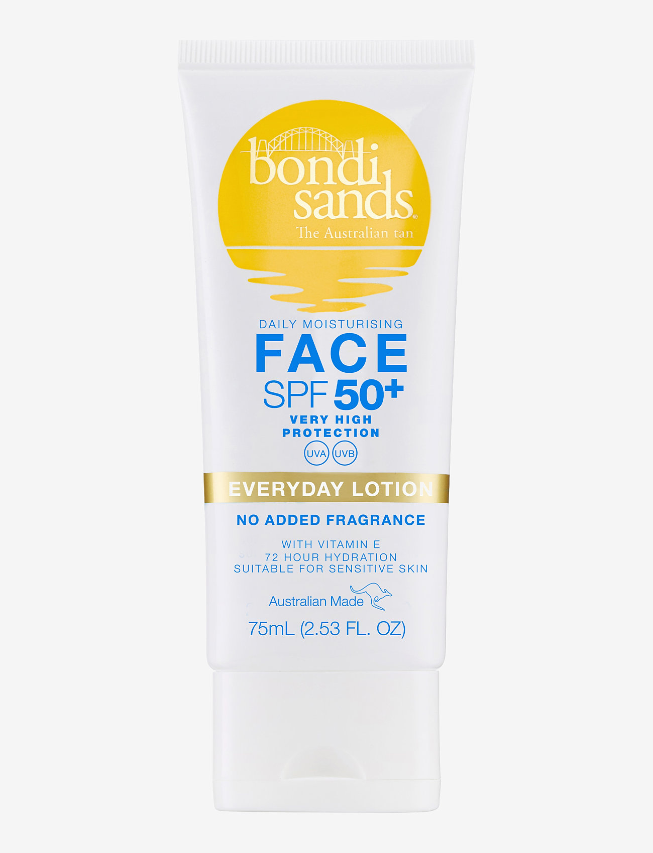 Bondi Sands - SPF 50+ Everyday Face Lotion - päivävoiteet - clear - 0