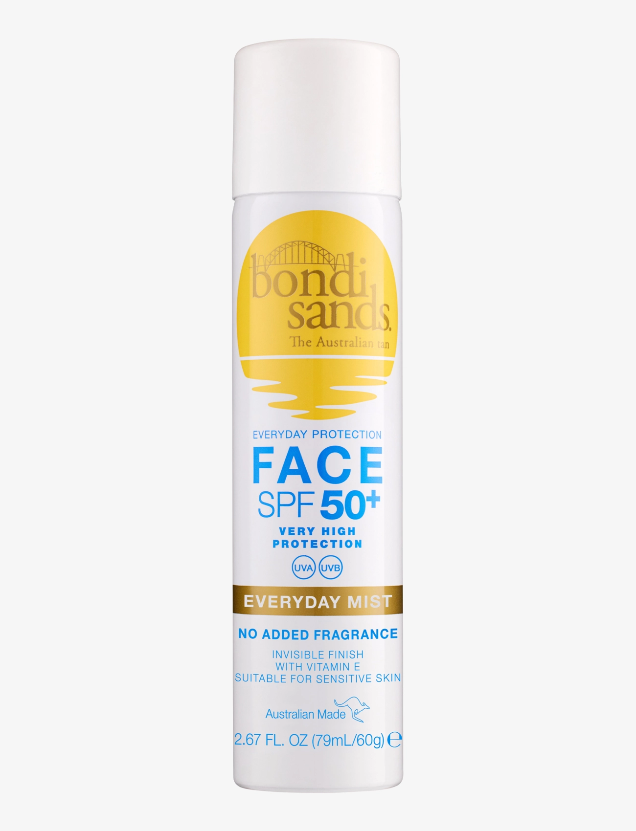 Bondi Sands Spf 50+ Everyday Face Mist, Ansigt Mist, Nude, Str: 60 G