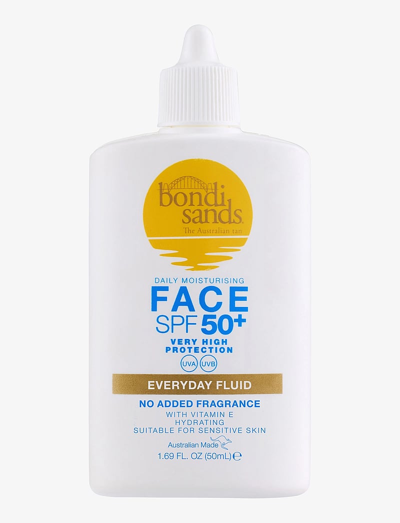 Bondi Sands - SPF 50+ Everyday Face Fluid - til ansigtet - clear - 0