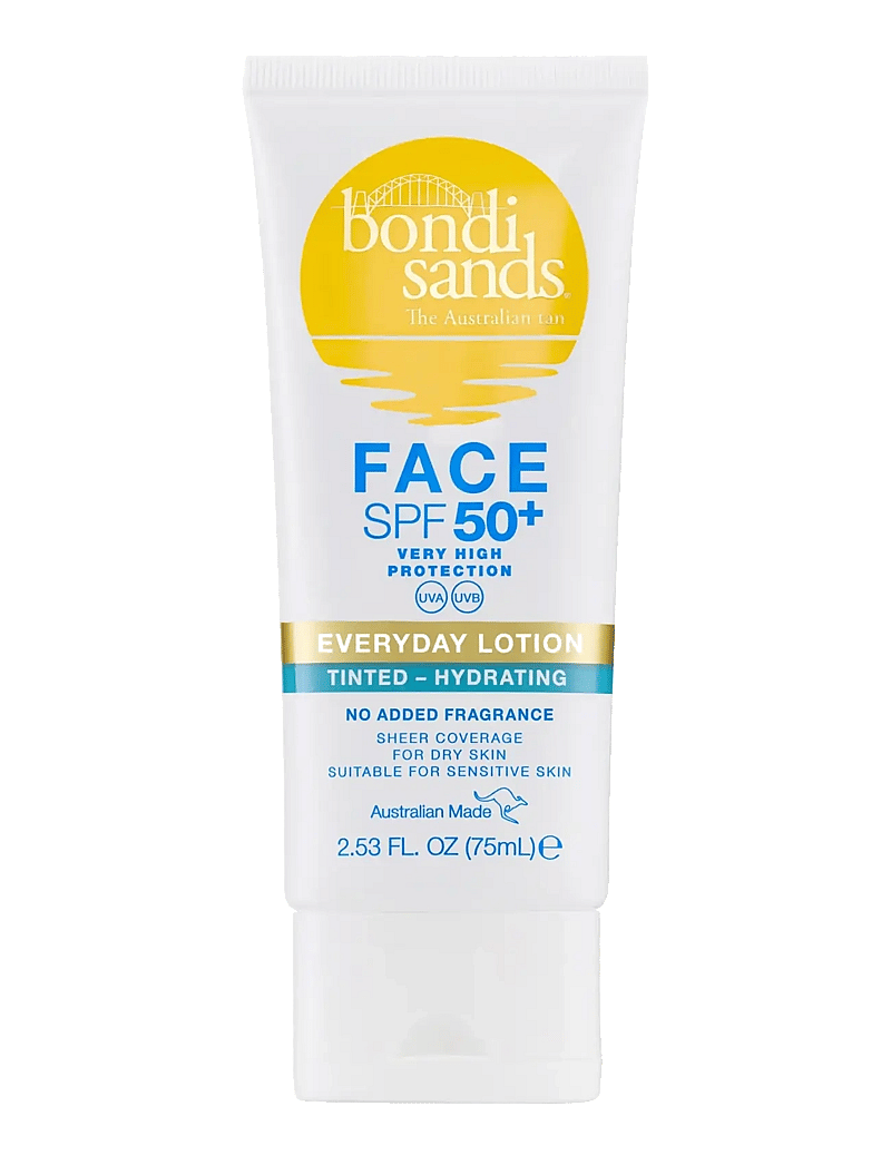 Bondi Sands - Spf 50+ Everyday Face Lotion Tinted - til ansigtet - no color - 1