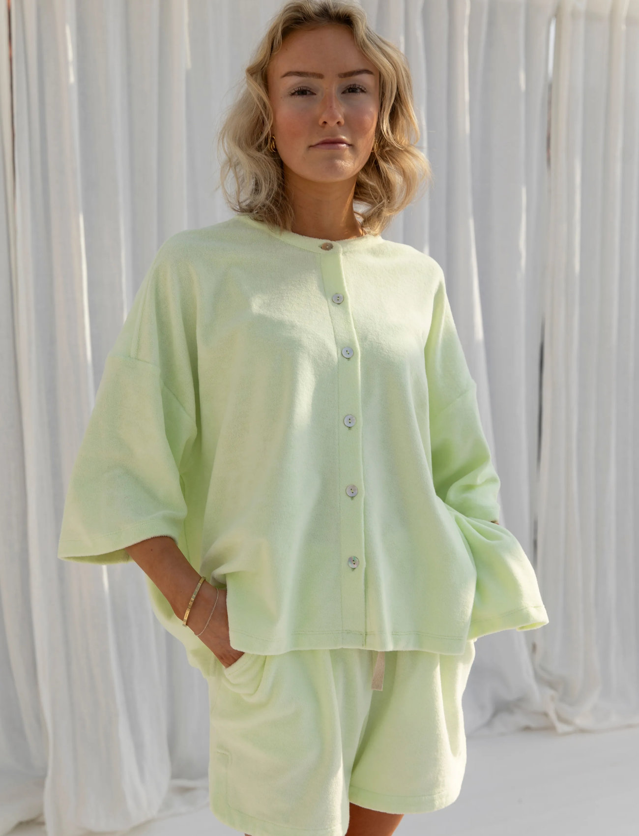 Bongusta Naram Oversized Shirt - - ONE SIZE 2