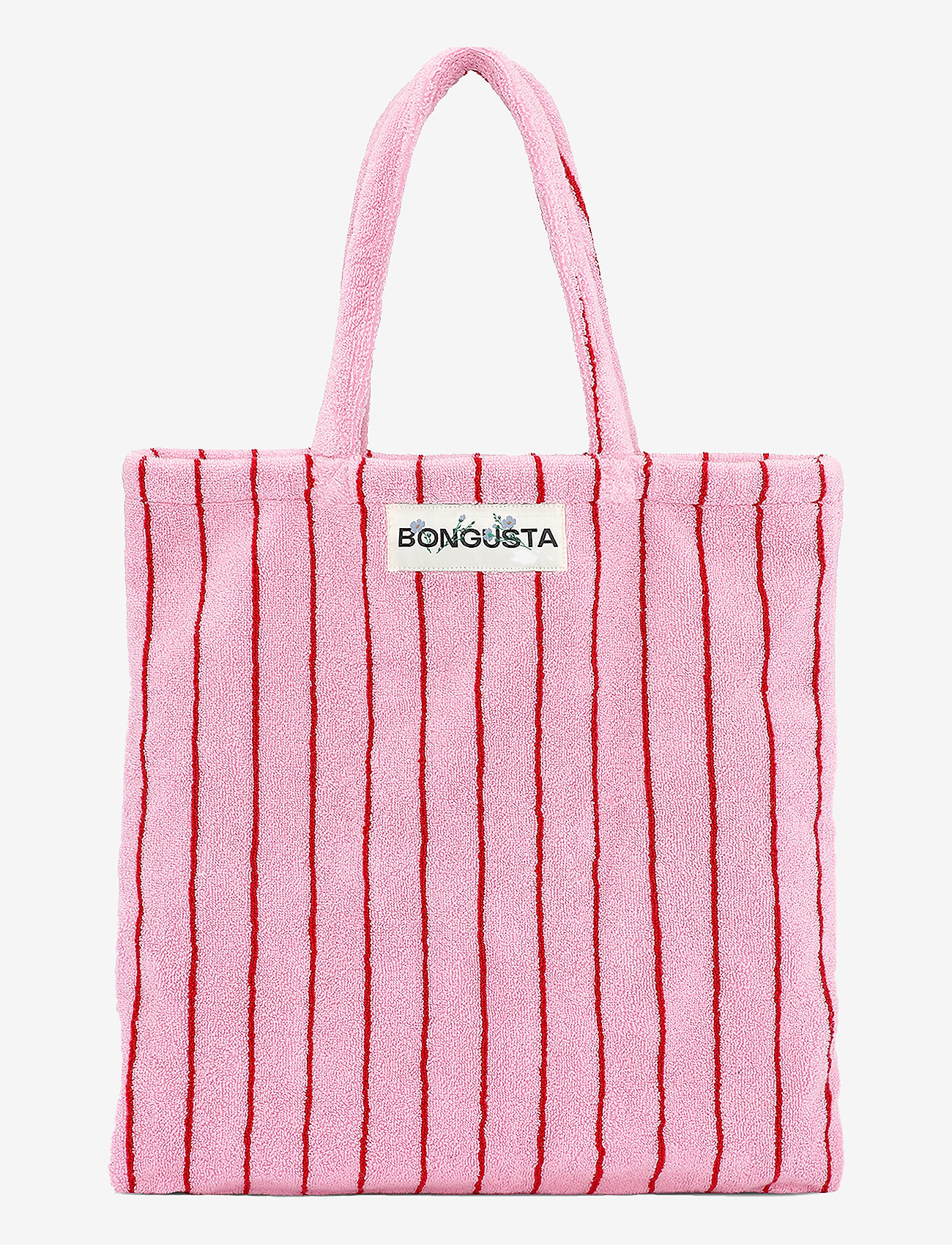 Bongusta - Naram Totebag - tote bags - baby pink & ski patrol - 0
