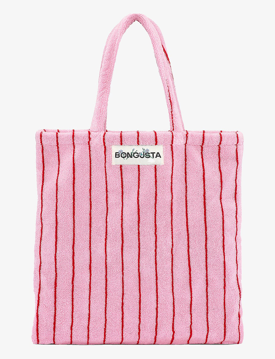 Bongusta - Naram Totebag - tote bags - baby pink & ski patrol - 0