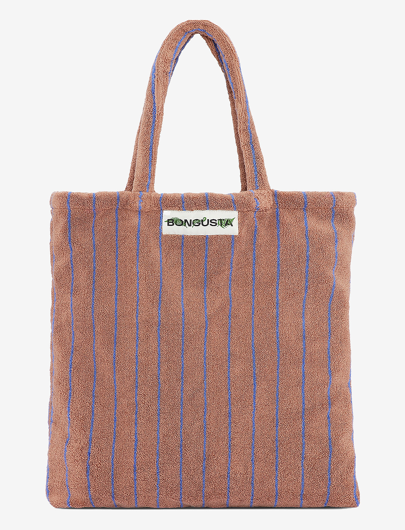 Bongusta - Naram Totebag - tote bags - camel & ultramarine - 0