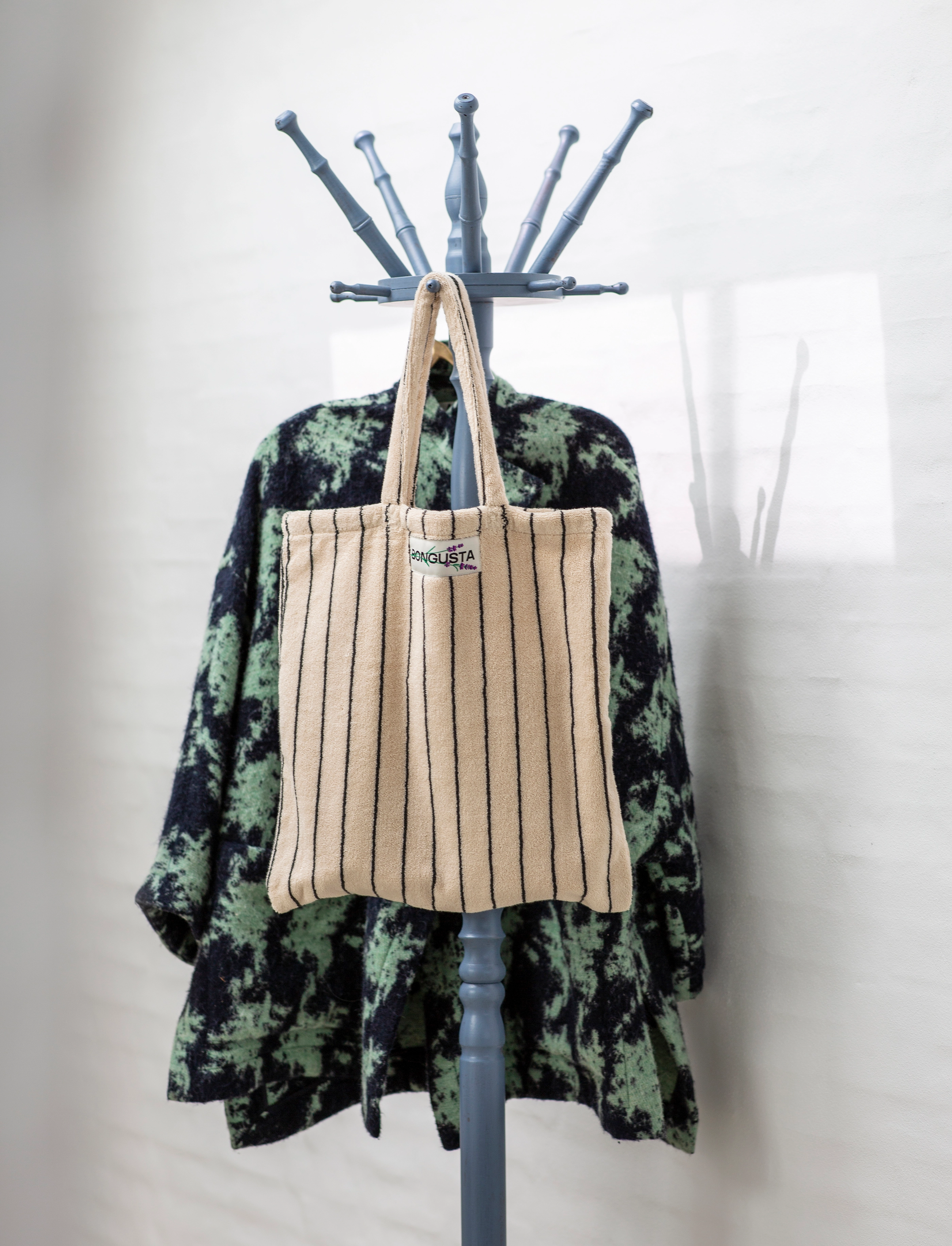 Bongusta - Naram Totebag - tote bags - creme & ink - 1