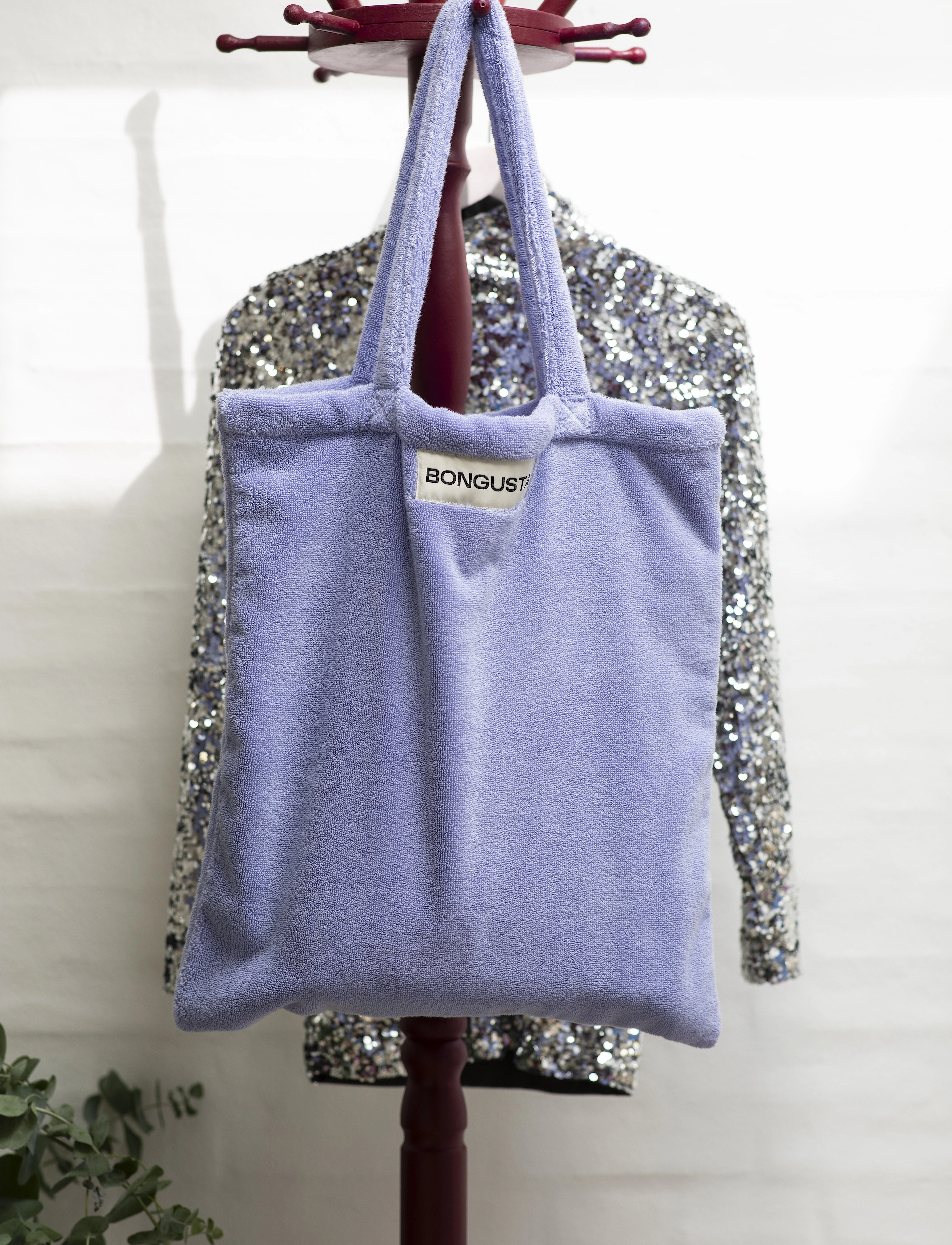 Bongusta Naram Totebag, 45X 50 cm, Blue, Tasker > Totes, Dame