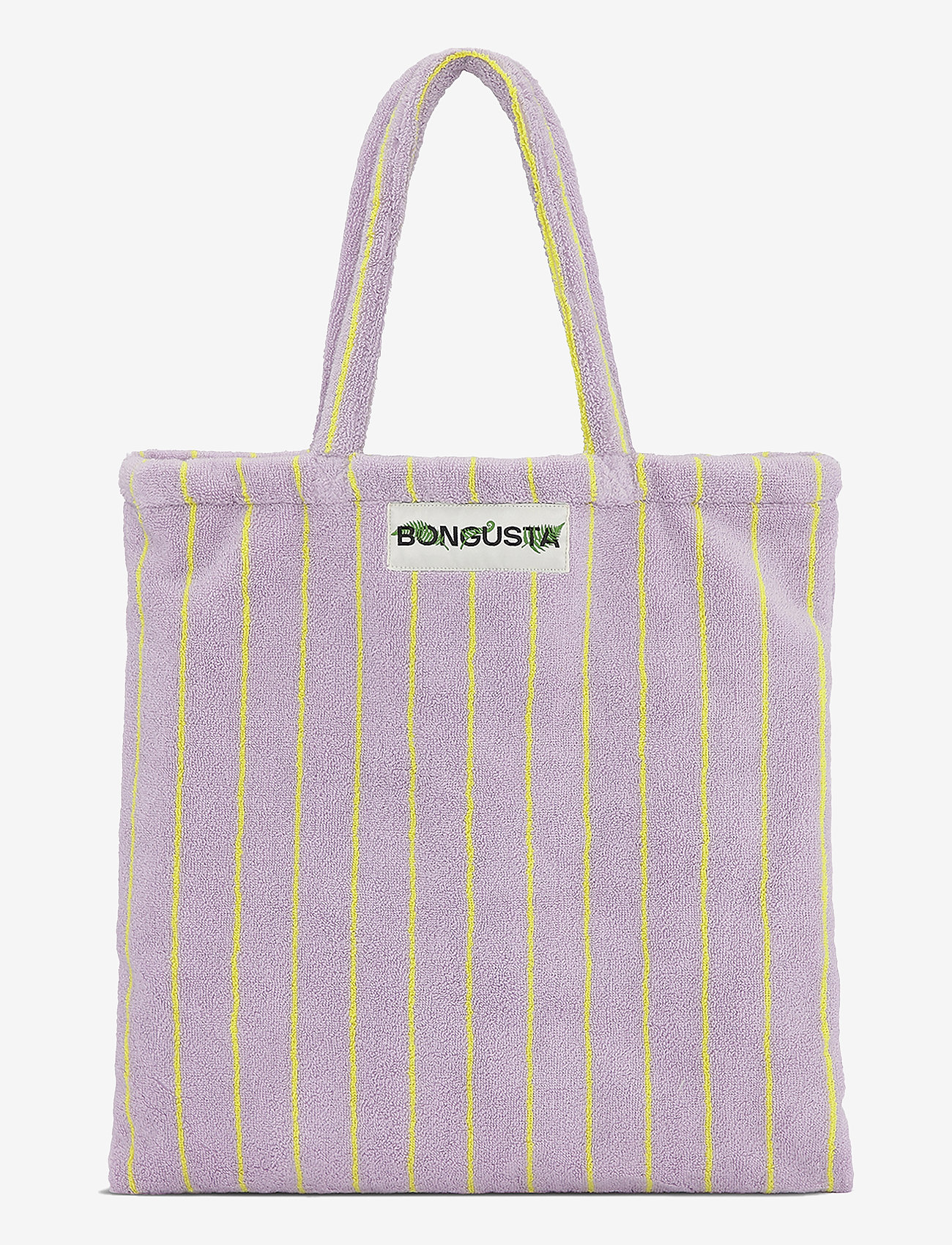 Bongusta - Naram Totebag - tote bags - lilac & neon yellow - 0