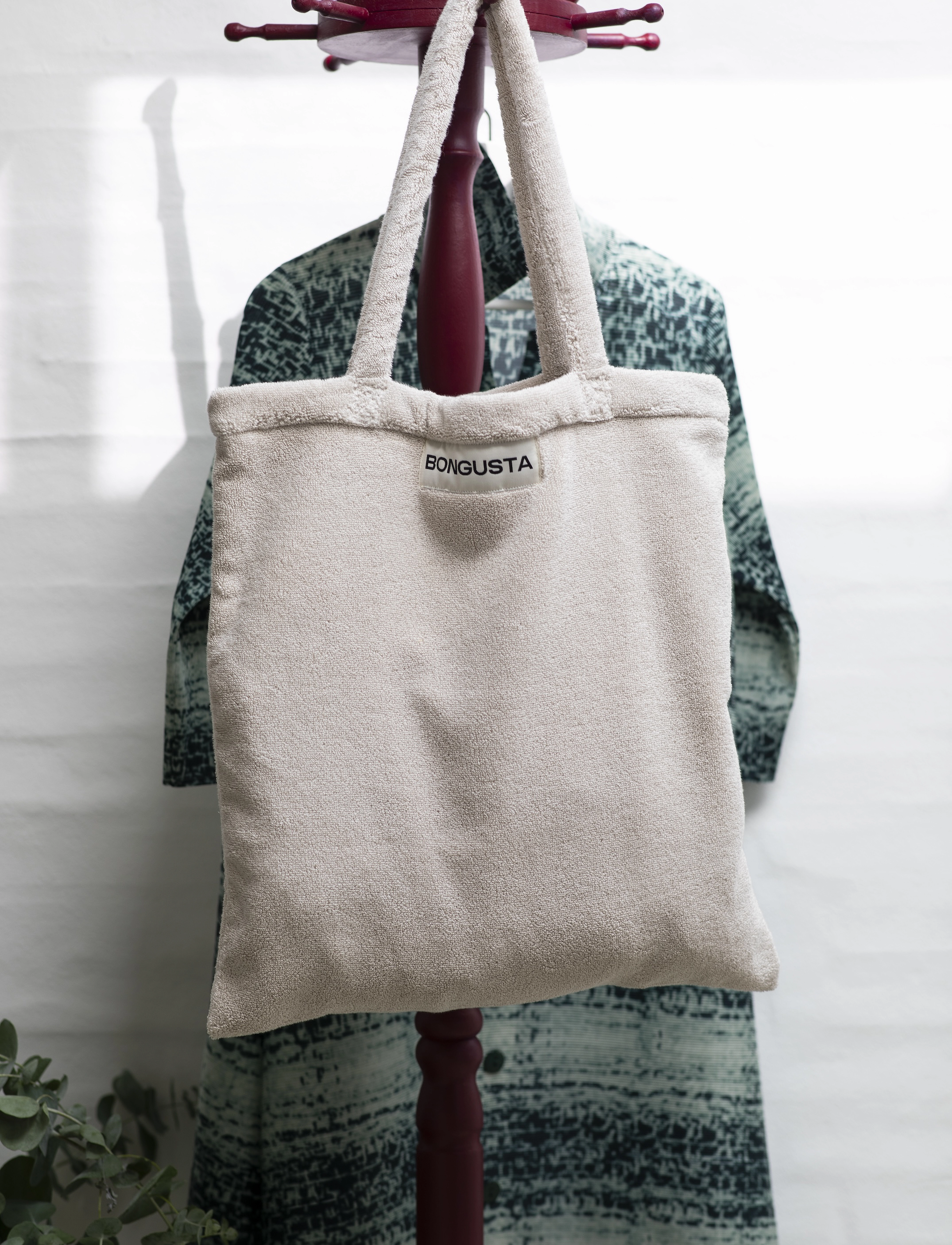Bongusta Naram Totebag, 45X 50 cm, Grey, Tasker > Totes, Dame