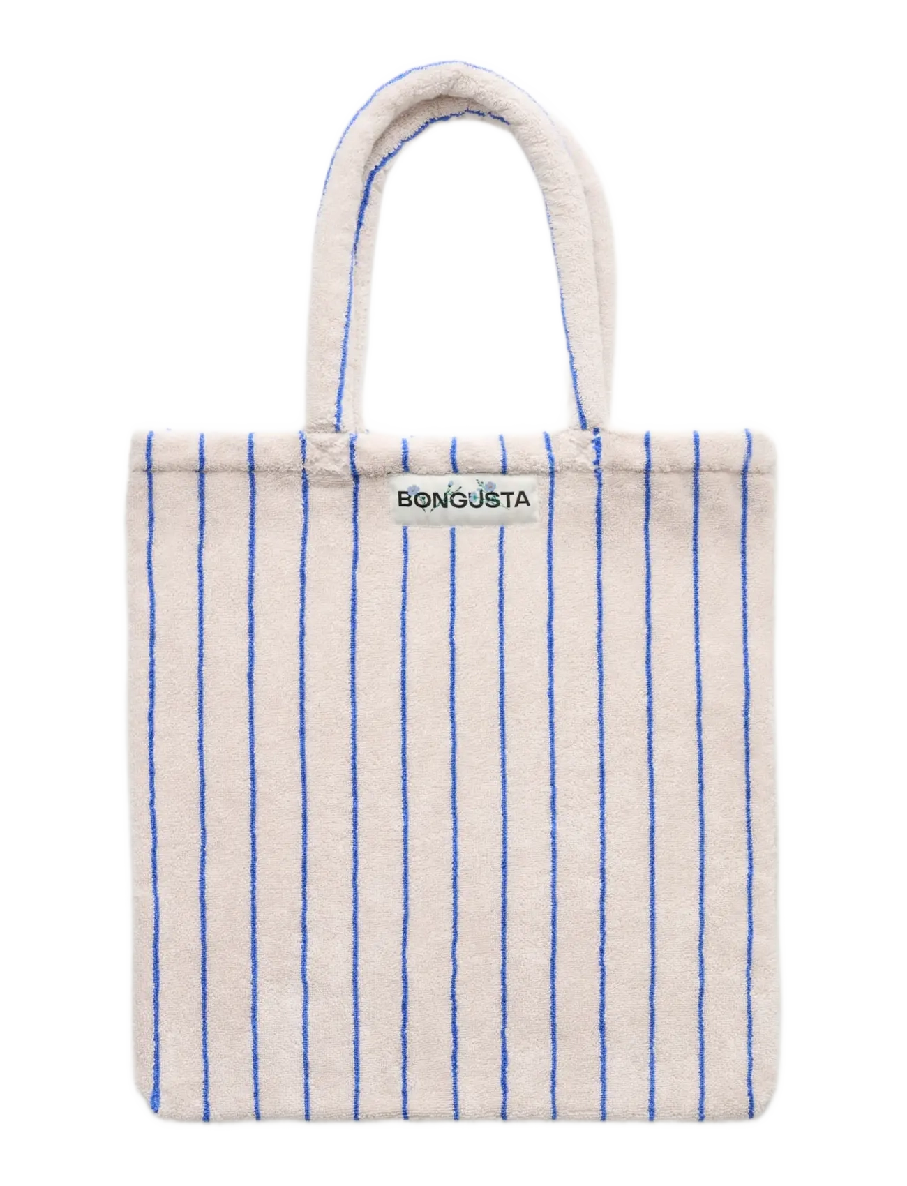 Bongusta Naram Totebag - Bags - MOONBEAM & ULTRAMARINE / cream