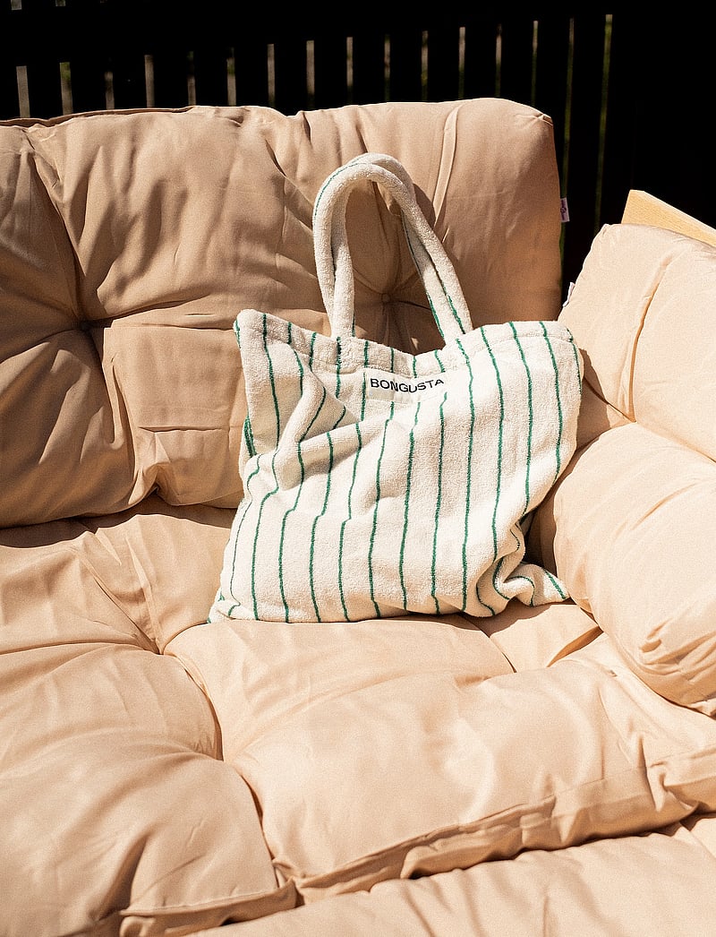 Bongusta - Naram Totebag - tote-stiilis kotid - pure white & grass - 2