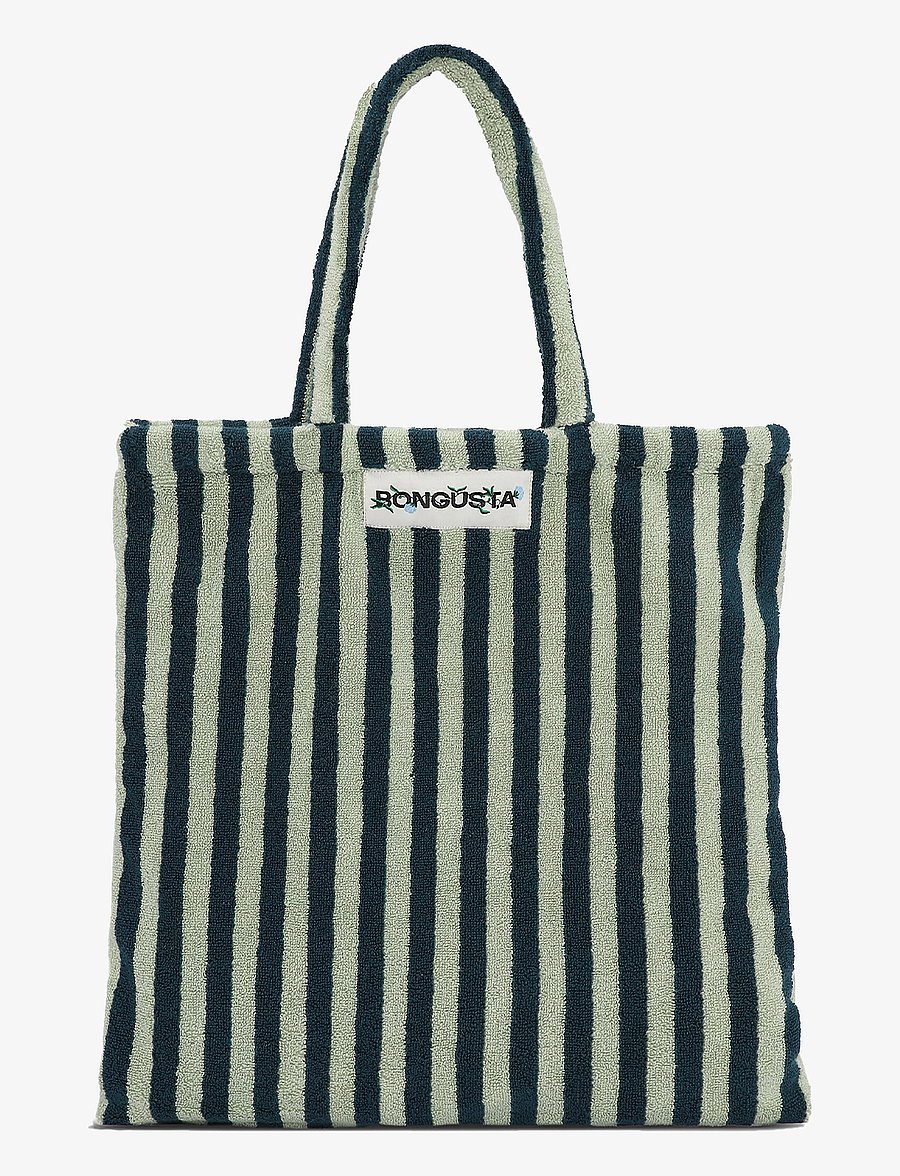 Bongusta - Naram Totebag - tote bags - sea foam & deep teal - 0