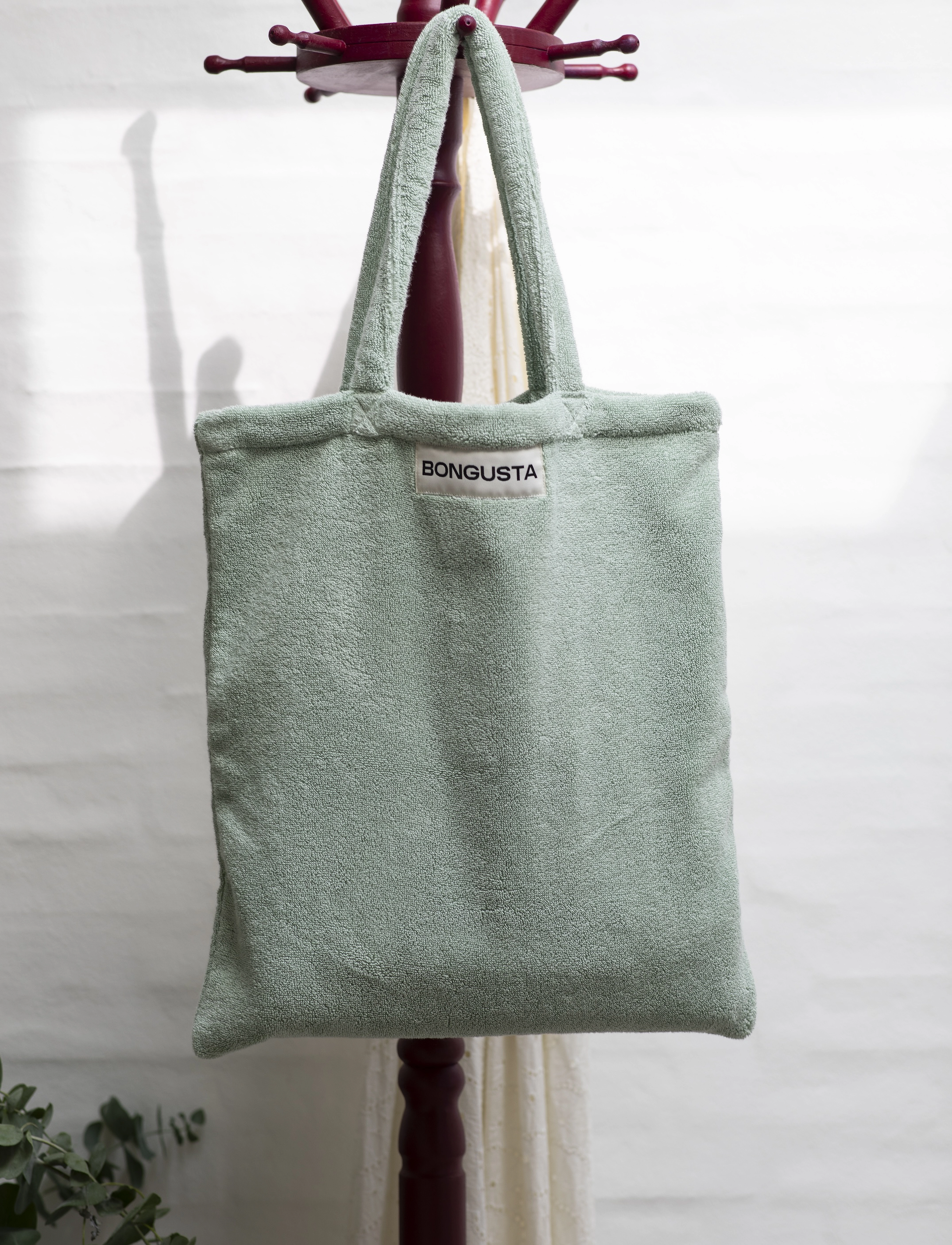 Bongusta Naram Totebag, 45X 50 cm, Green, Tasker > Totes, Dame