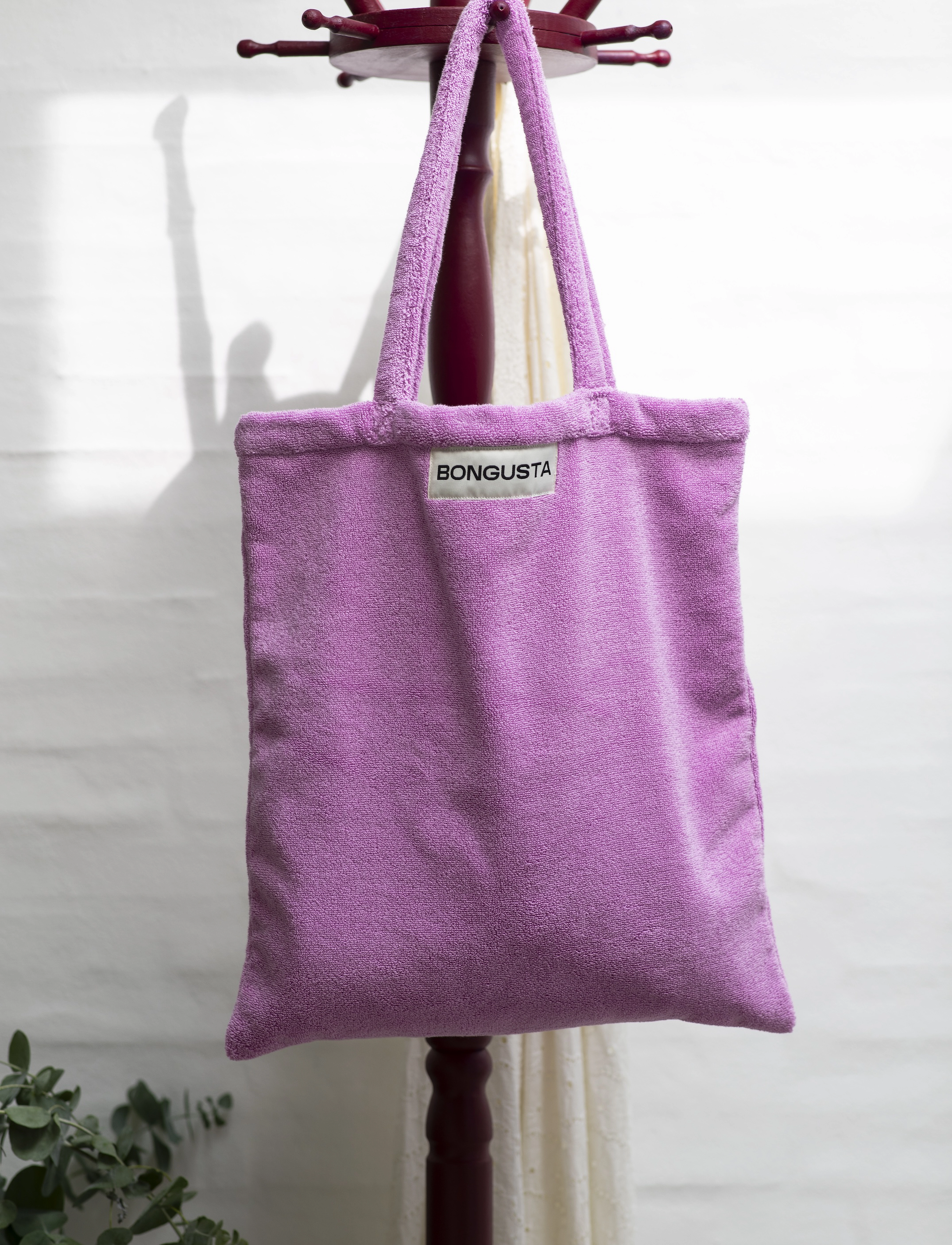 Bongusta Naram Totebag, 45X 50 cm, Purple, Tasker > Totes, Dame
