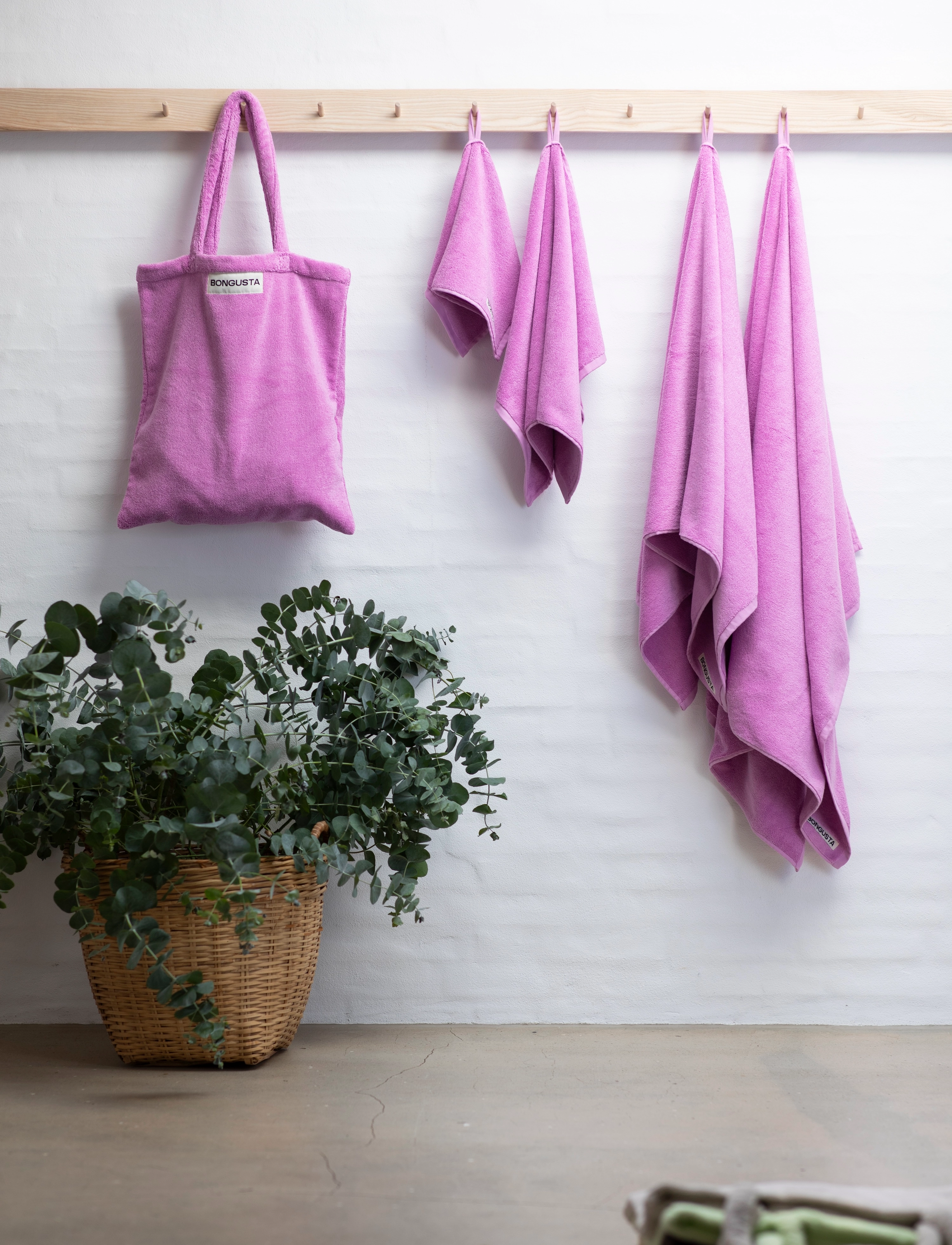 Bongusta - Naram Totebag - tote bags - soft fuchsia - 2