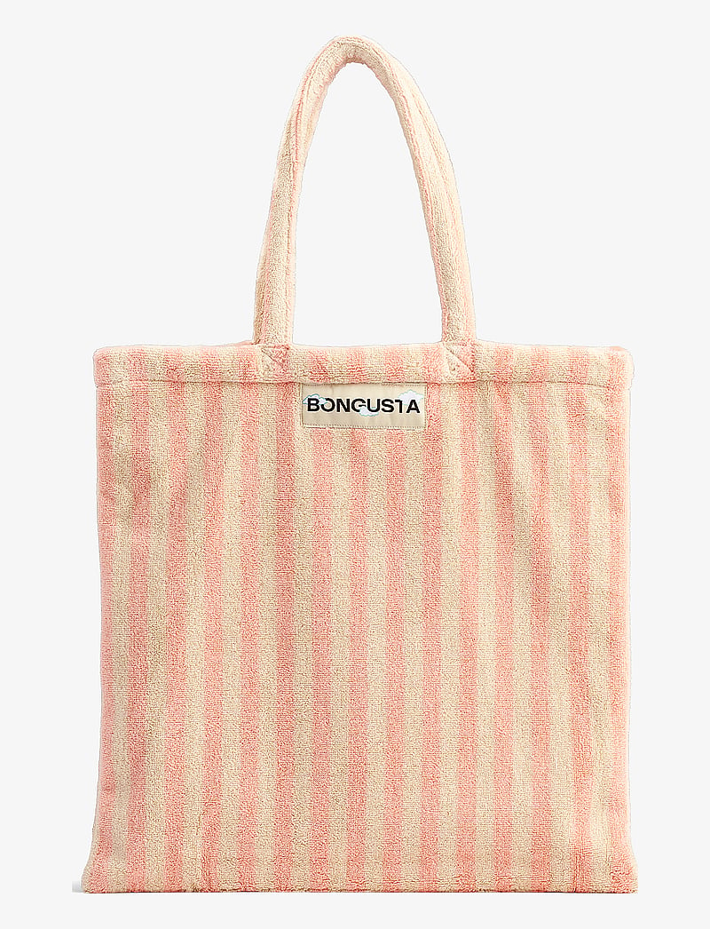 Bongusta - Naram Totebag - tote bags - tropical & creme - 1