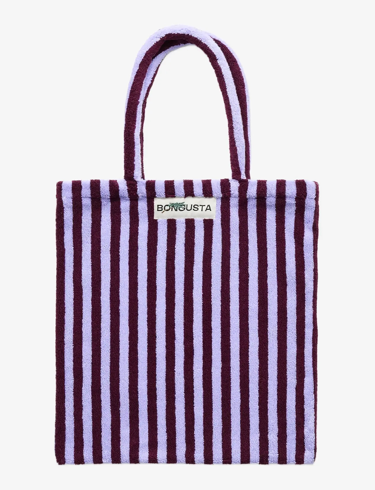 Bongusta - Naram Totebag - tote bags - wine & lavender blue - 1
