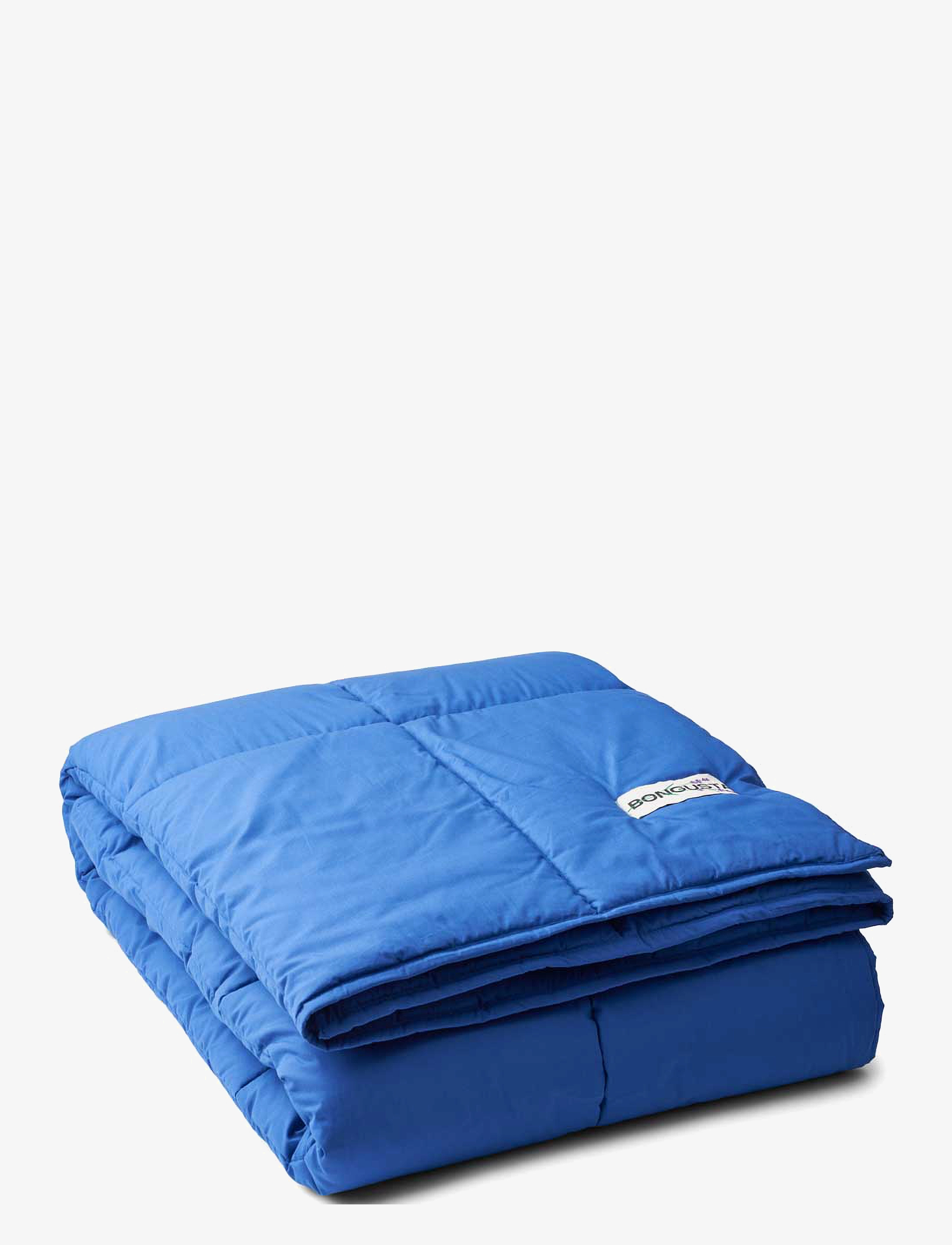 Bongusta Puffy Blanket, Tæppe og plaid, Blå, Str: 150X200CM