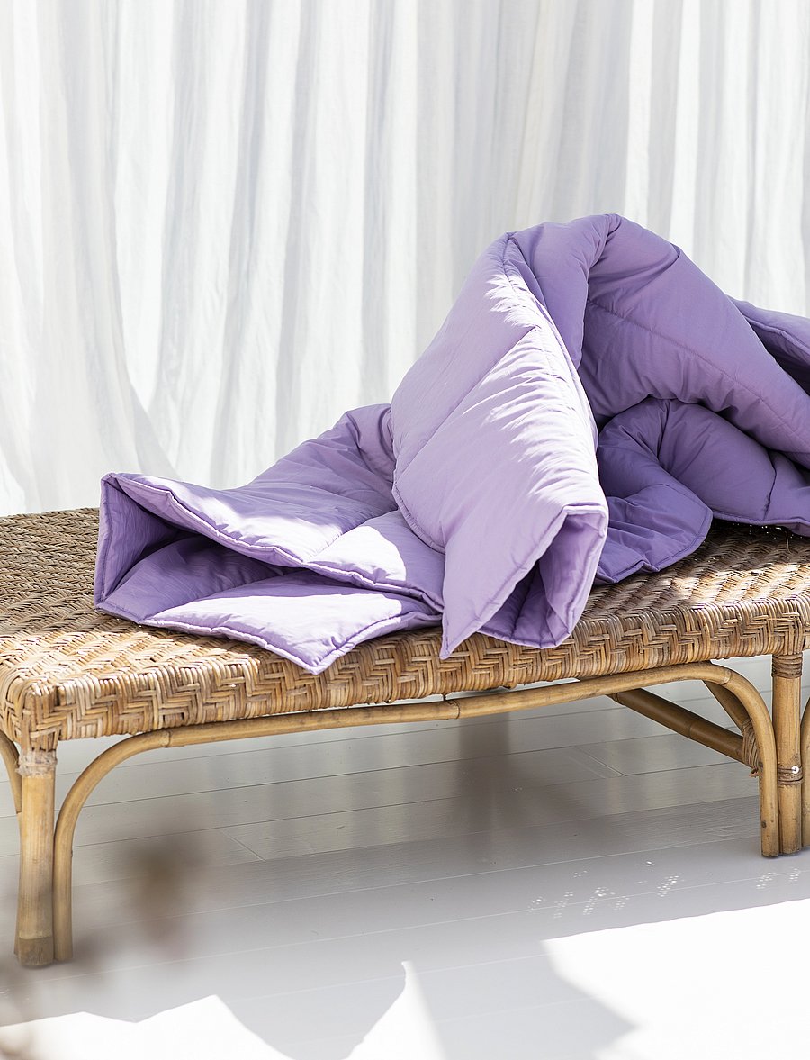 Bongusta - Puffy Blanket - pleedid - lavender - 2